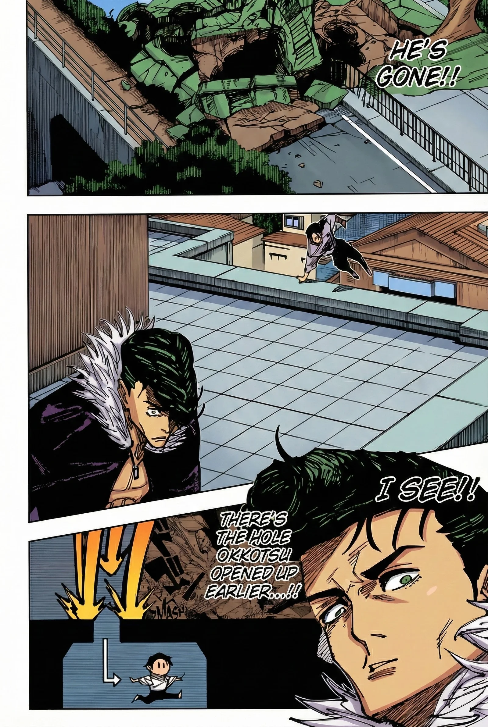 Jujutsu Kaisen Colored Manga JJK — Chapter 176 — Page 16