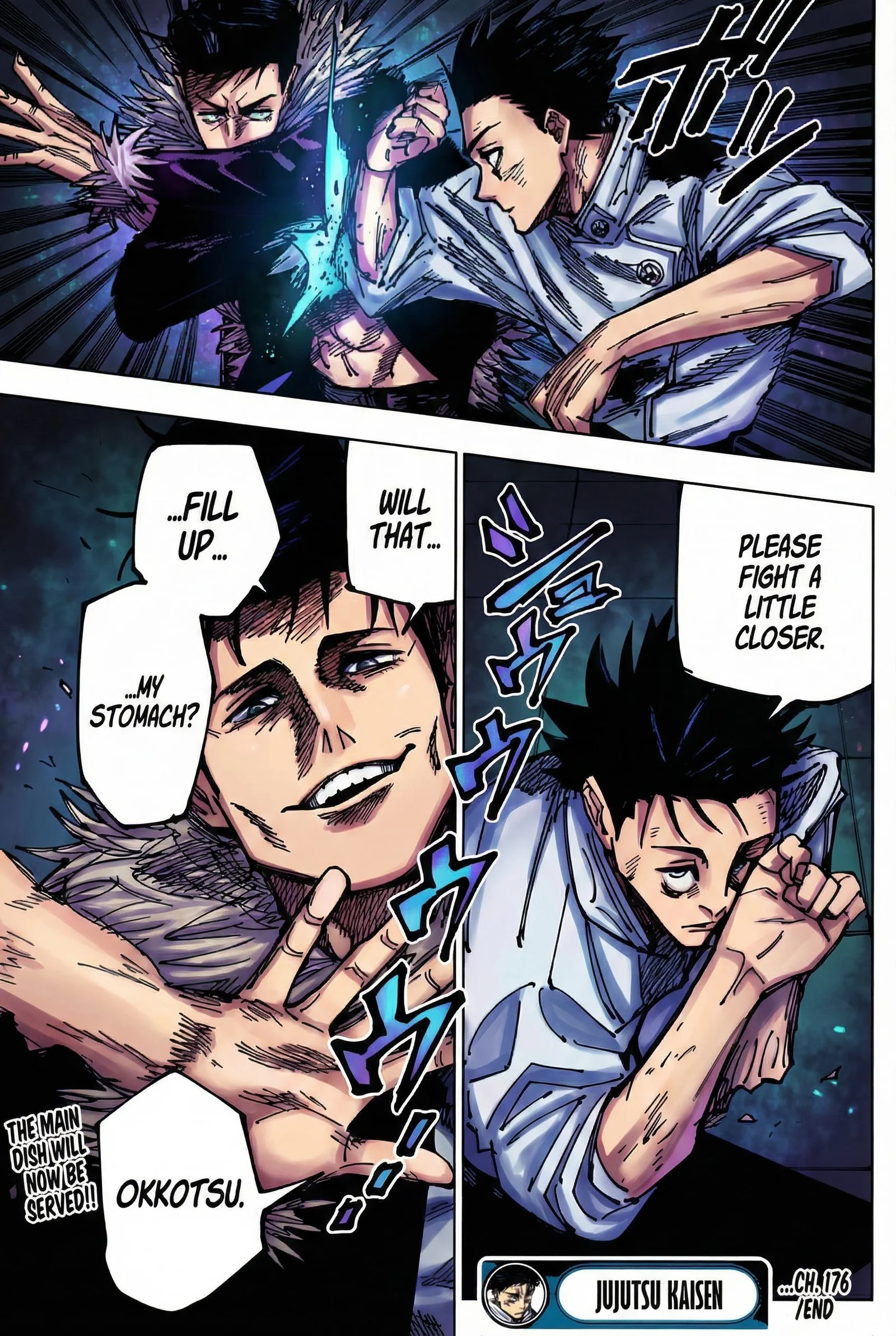 Jujutsu Kaisen Colored Manga JJK — Chapter 176 — Page 17