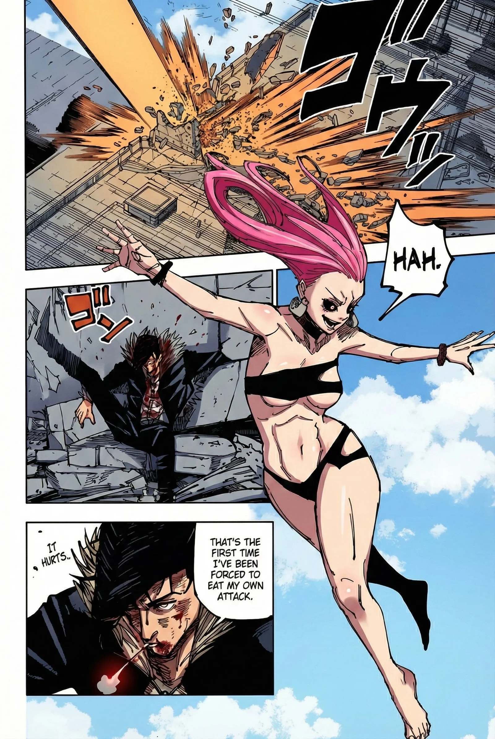 Jujutsu Kaisen Colored Manga JJK — Chapter 177 — Page 14