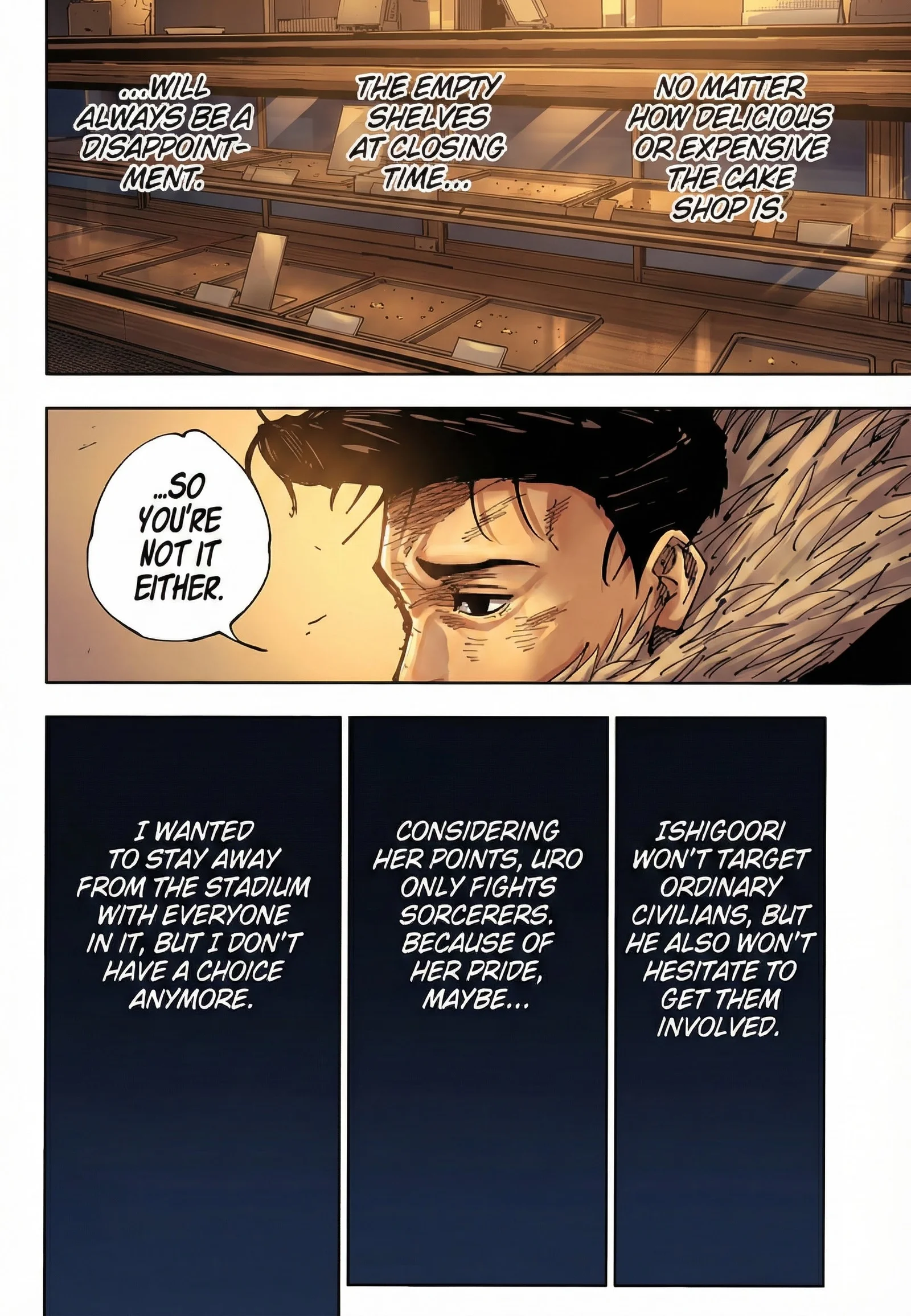 Jujutsu Kaisen Colored Manga JJK — Chapter 177 — Page 16