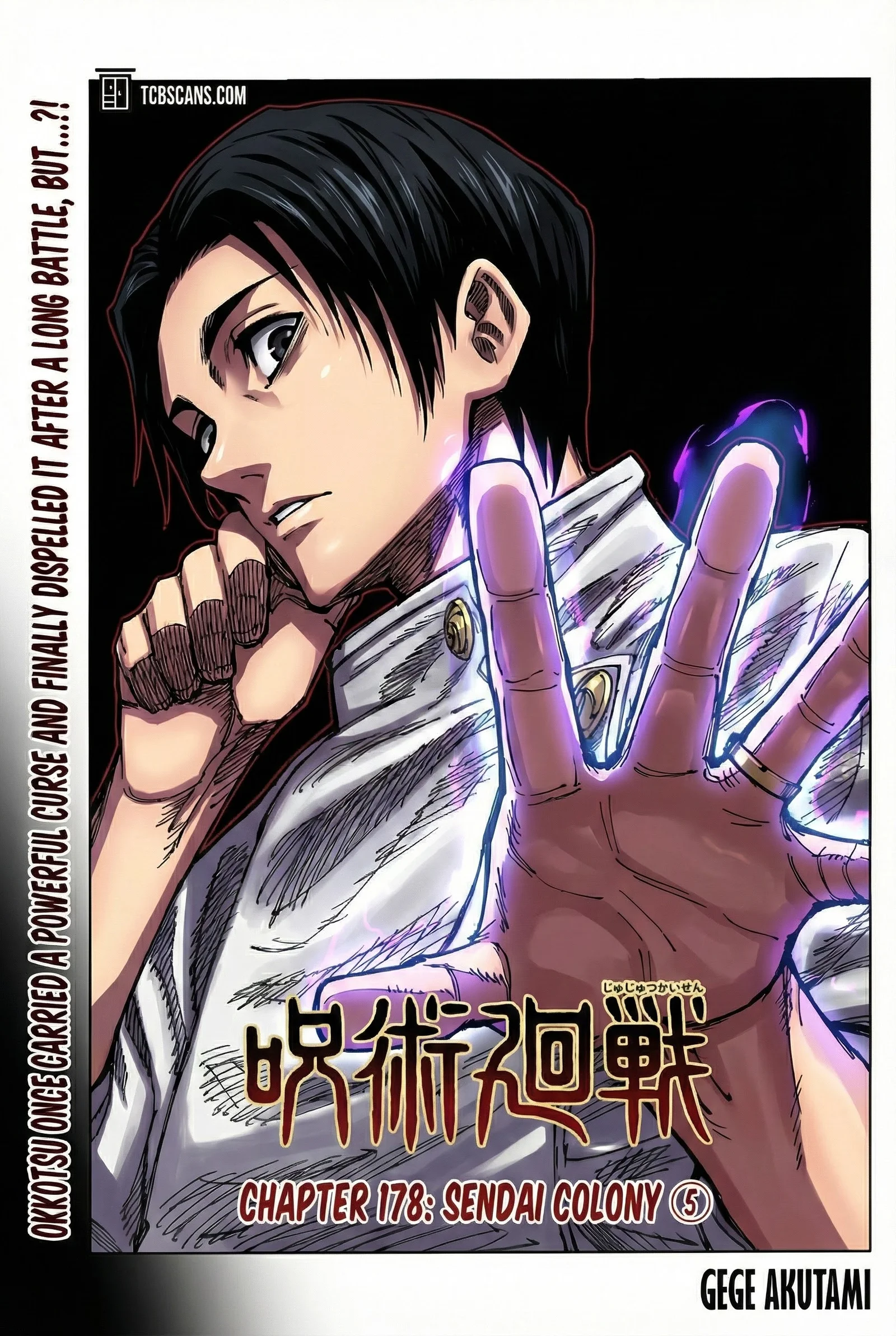 Jujutsu Kaisen Colored Manga JJK β Chapter 178 β Page 1