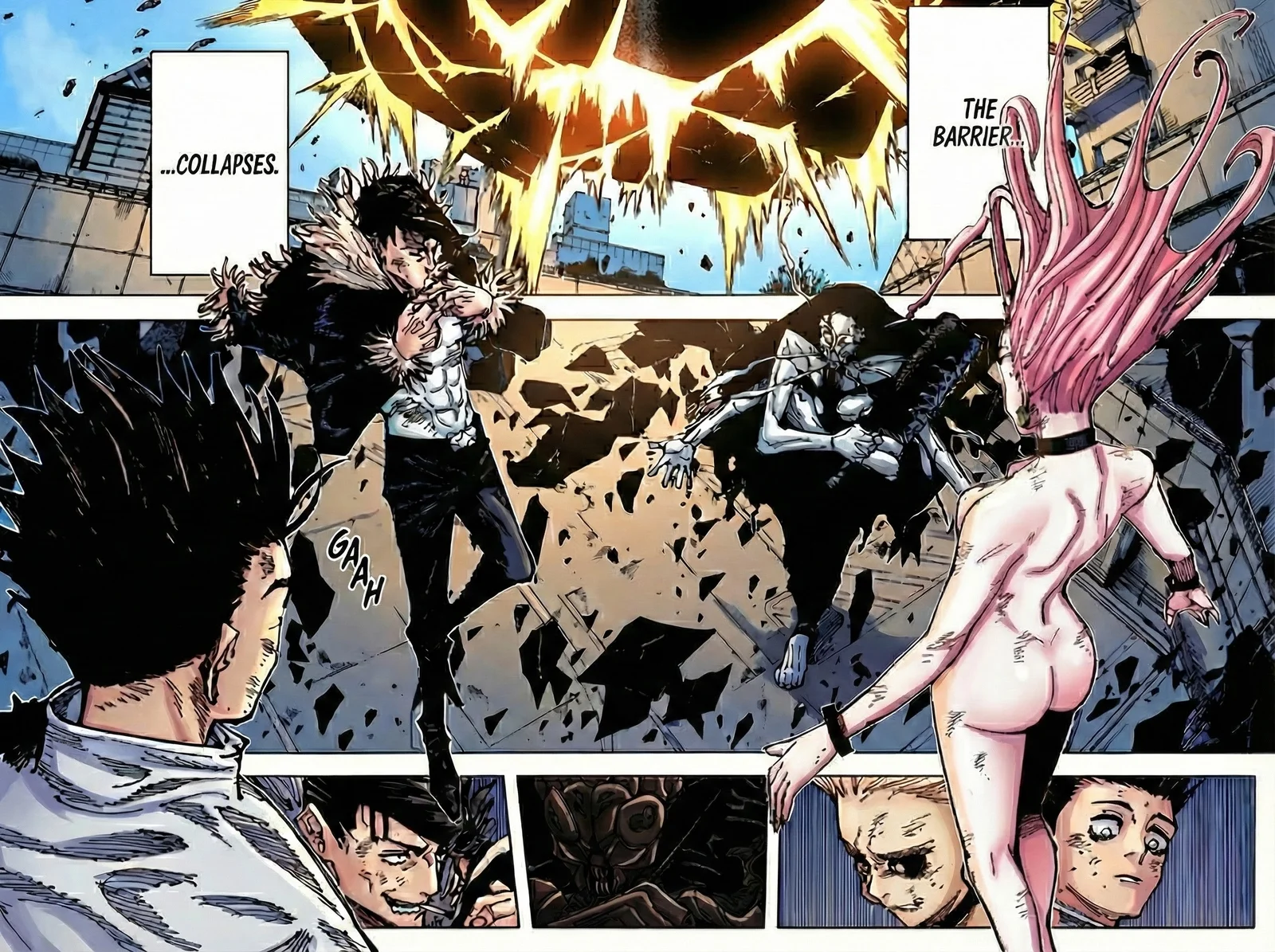 Jujutsu Kaisen Colored Manga JJK — Chapter 179 — Page 7