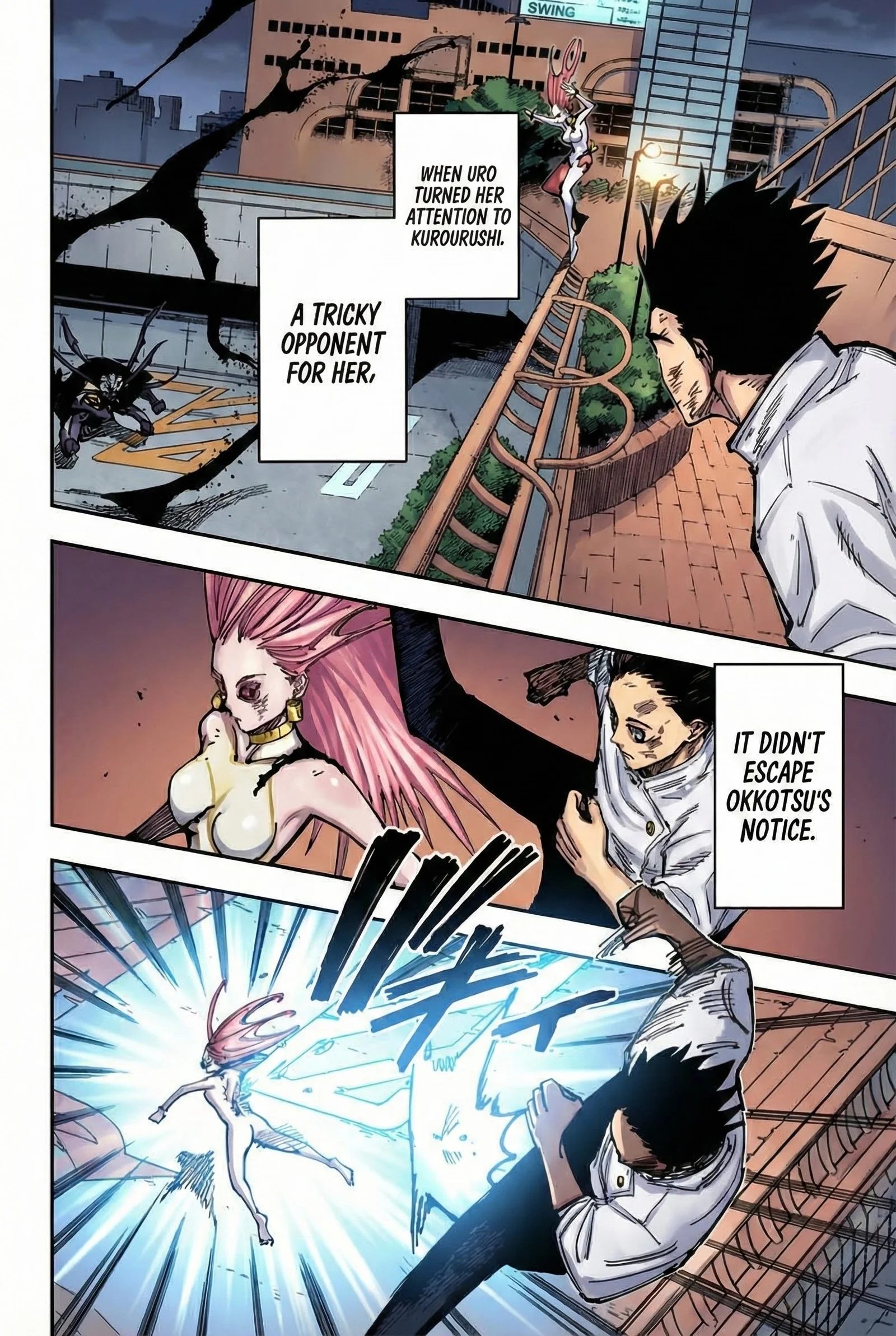 Jujutsu Kaisen Colored Manga JJK — Chapter 179 — Page 8