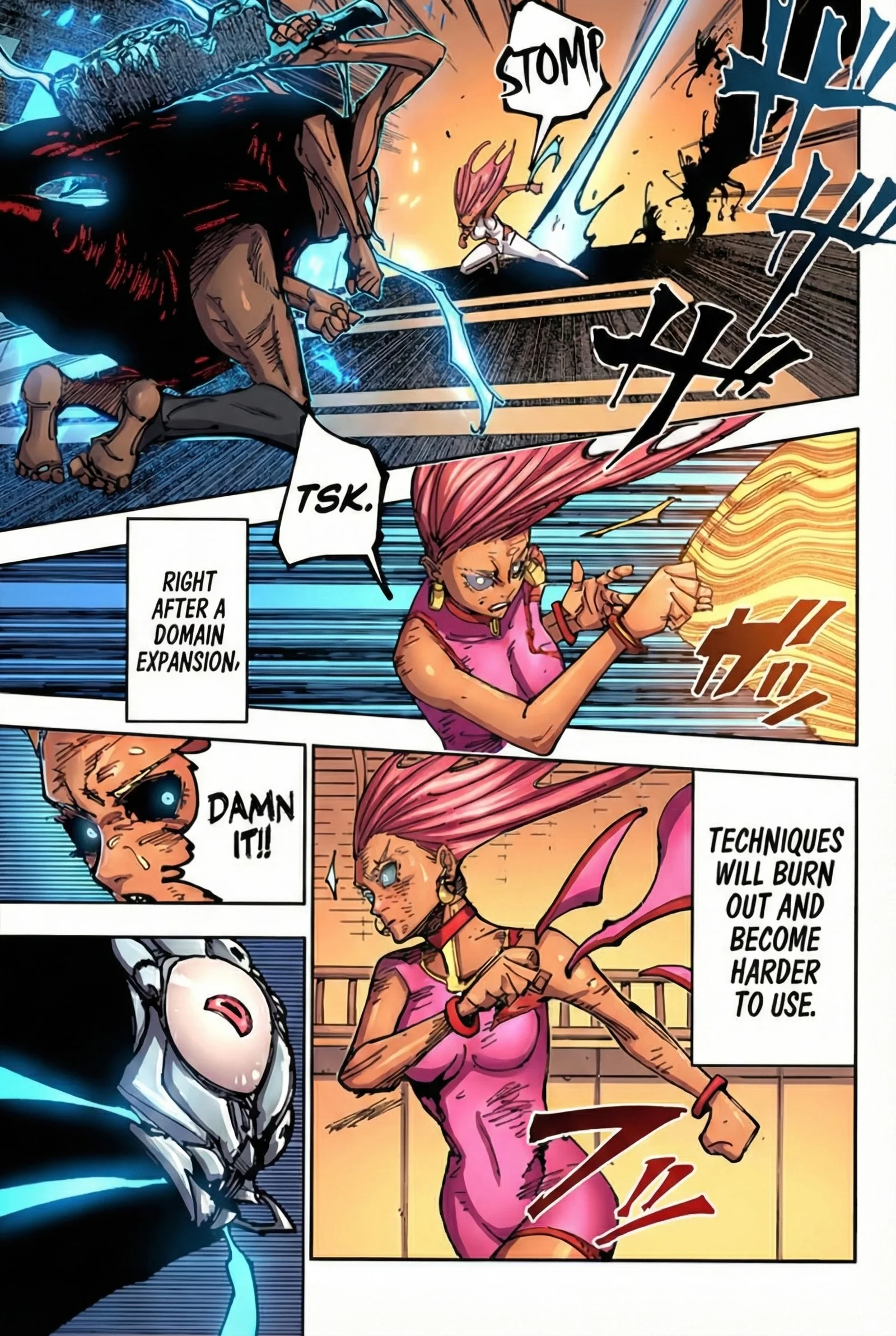 Jujutsu Kaisen Colored Manga JJK — Chapter 179 — Page 9