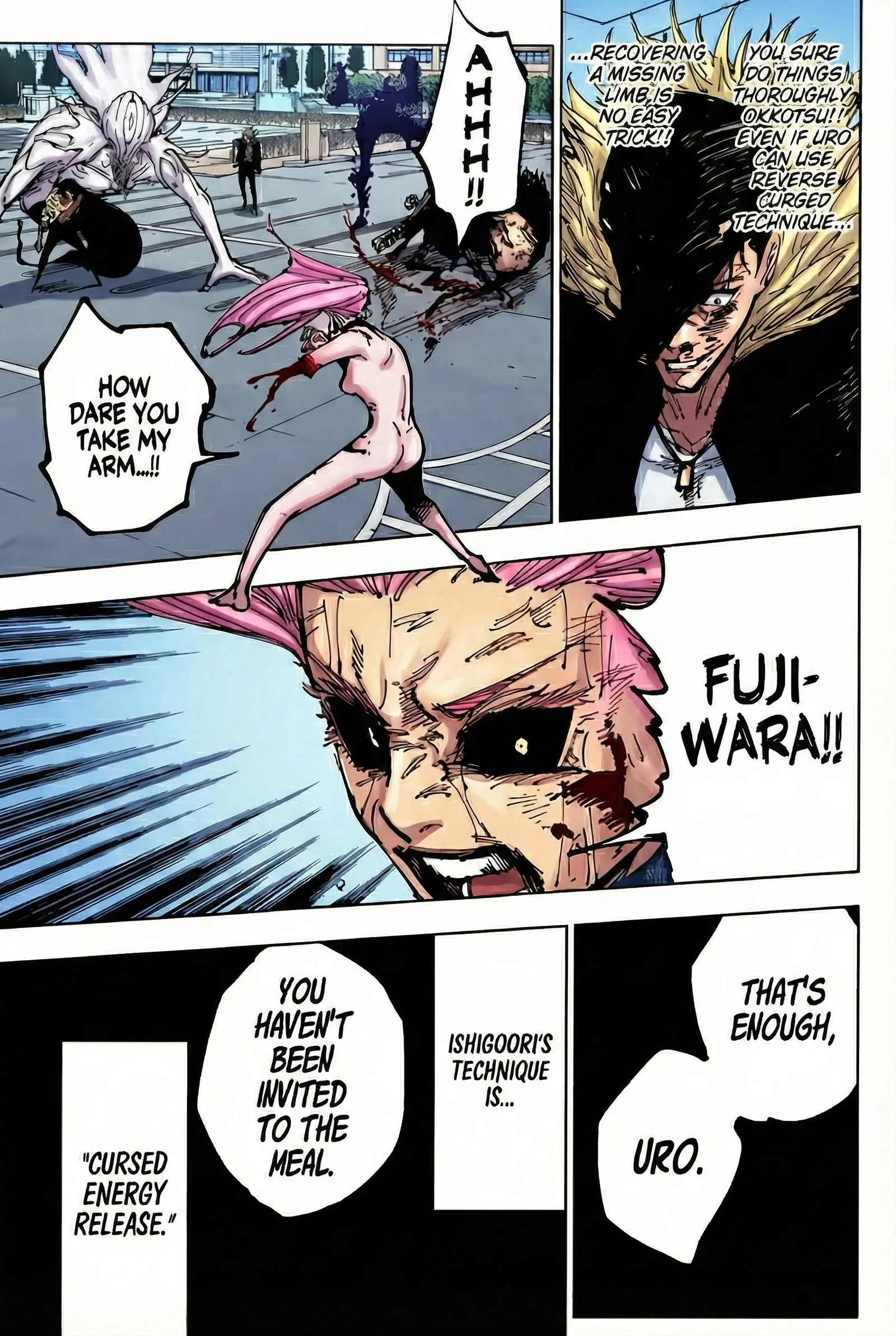Jujutsu Kaisen Colored Manga JJK — Chapter 179 — Page 11
