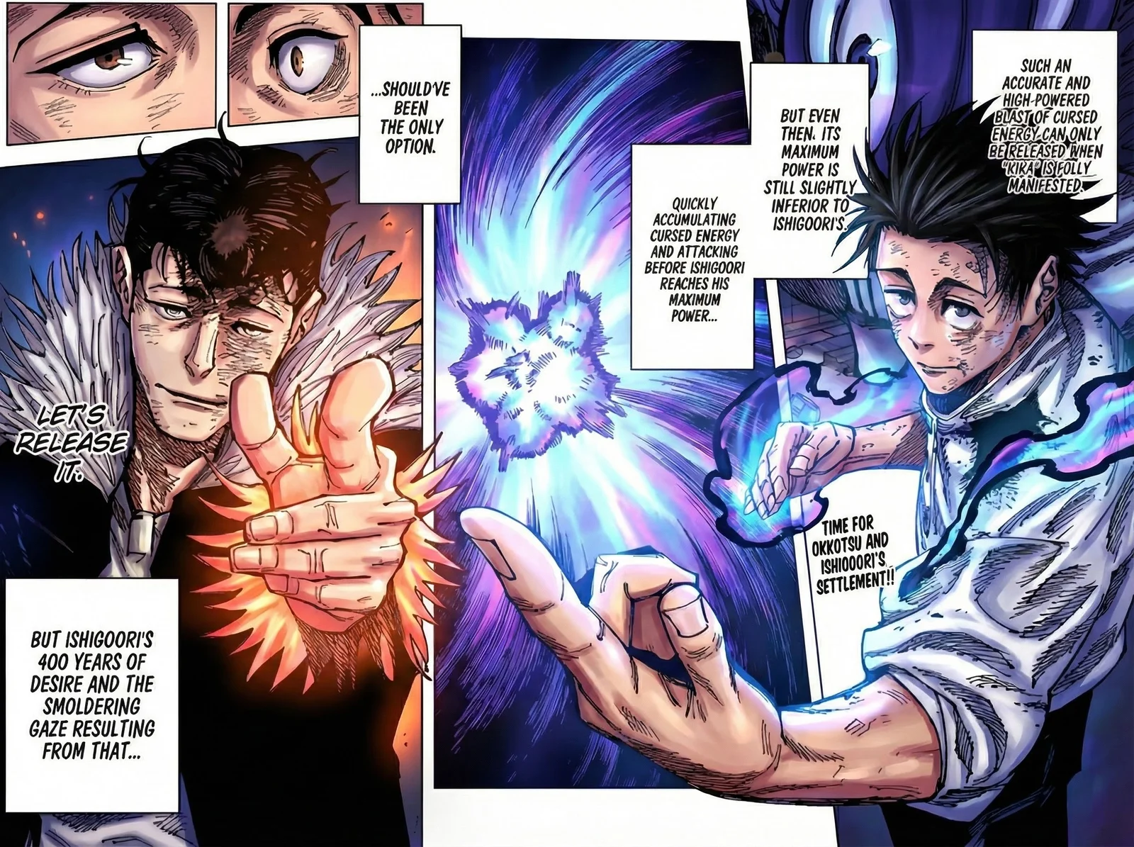 Jujutsu Kaisen Colored Manga JJK — Chapter 180 — Page 2