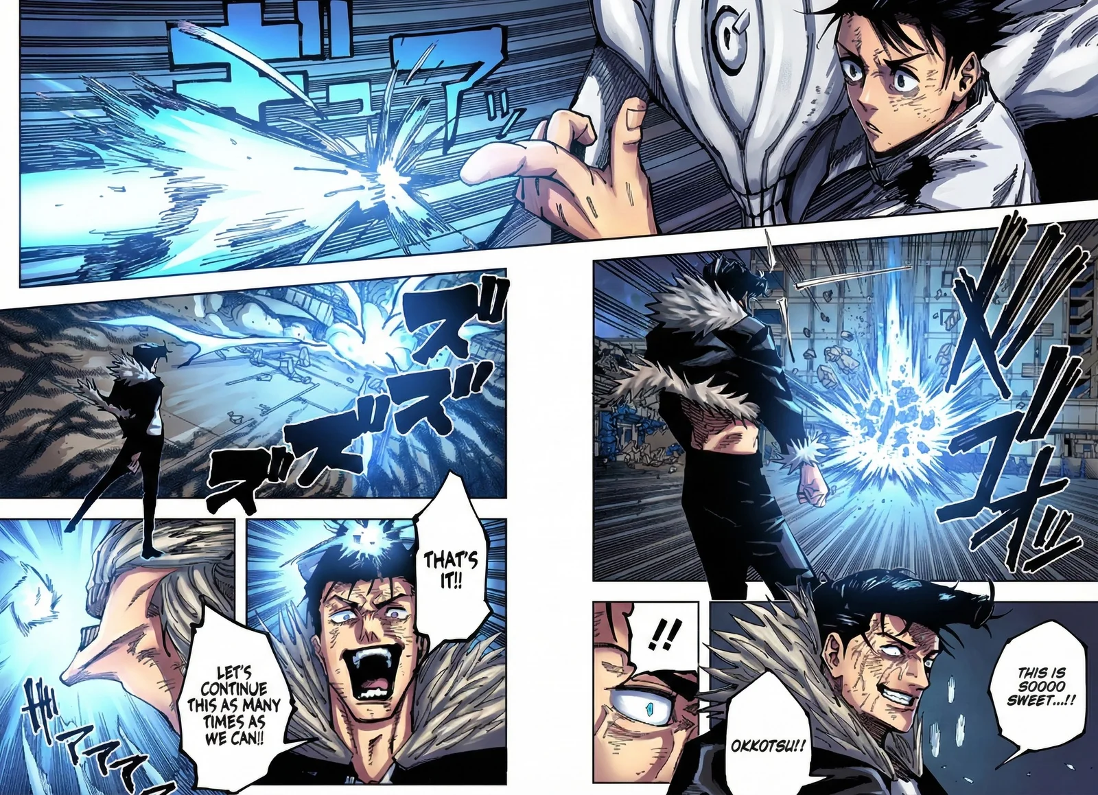 Jujutsu Kaisen Colored Manga JJK — Chapter 180 — Page 4