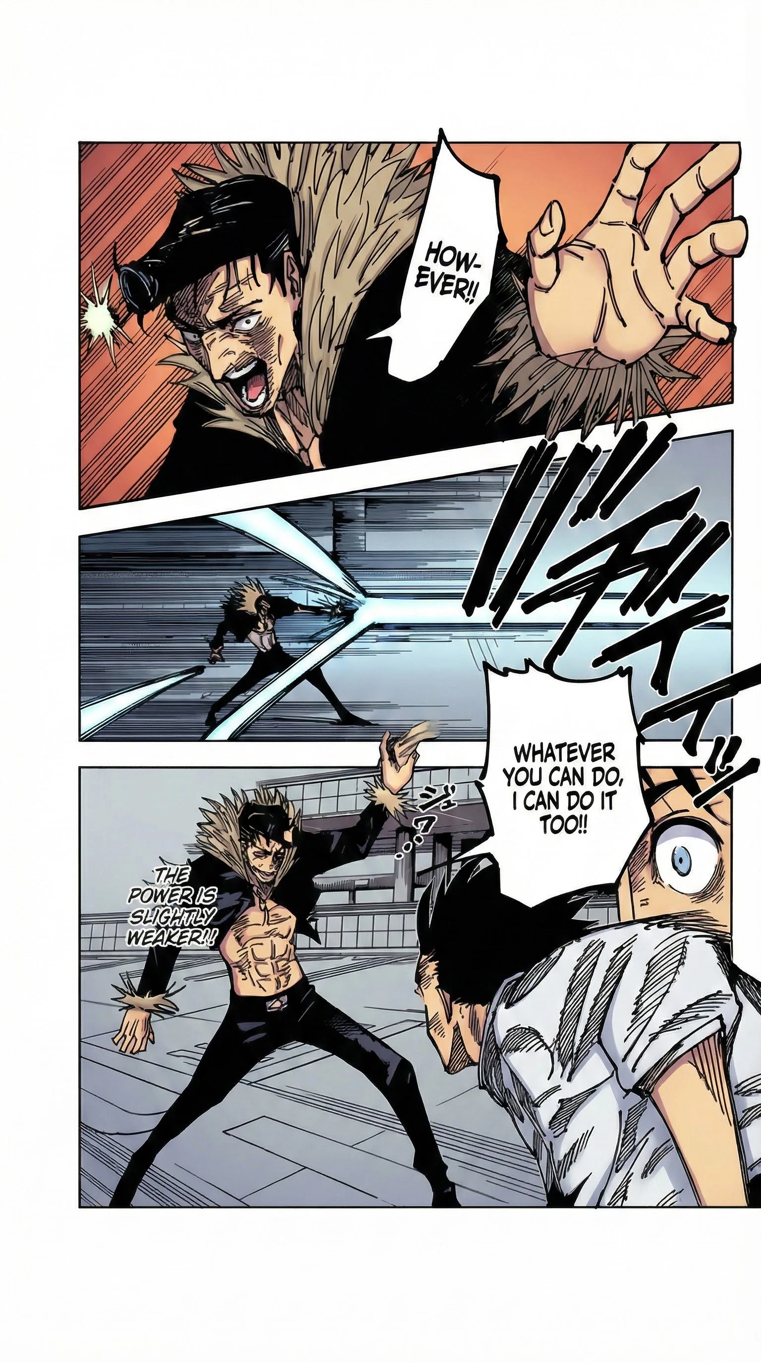 Jujutsu Kaisen Colored Manga JJK — Chapter 180 — Page 6