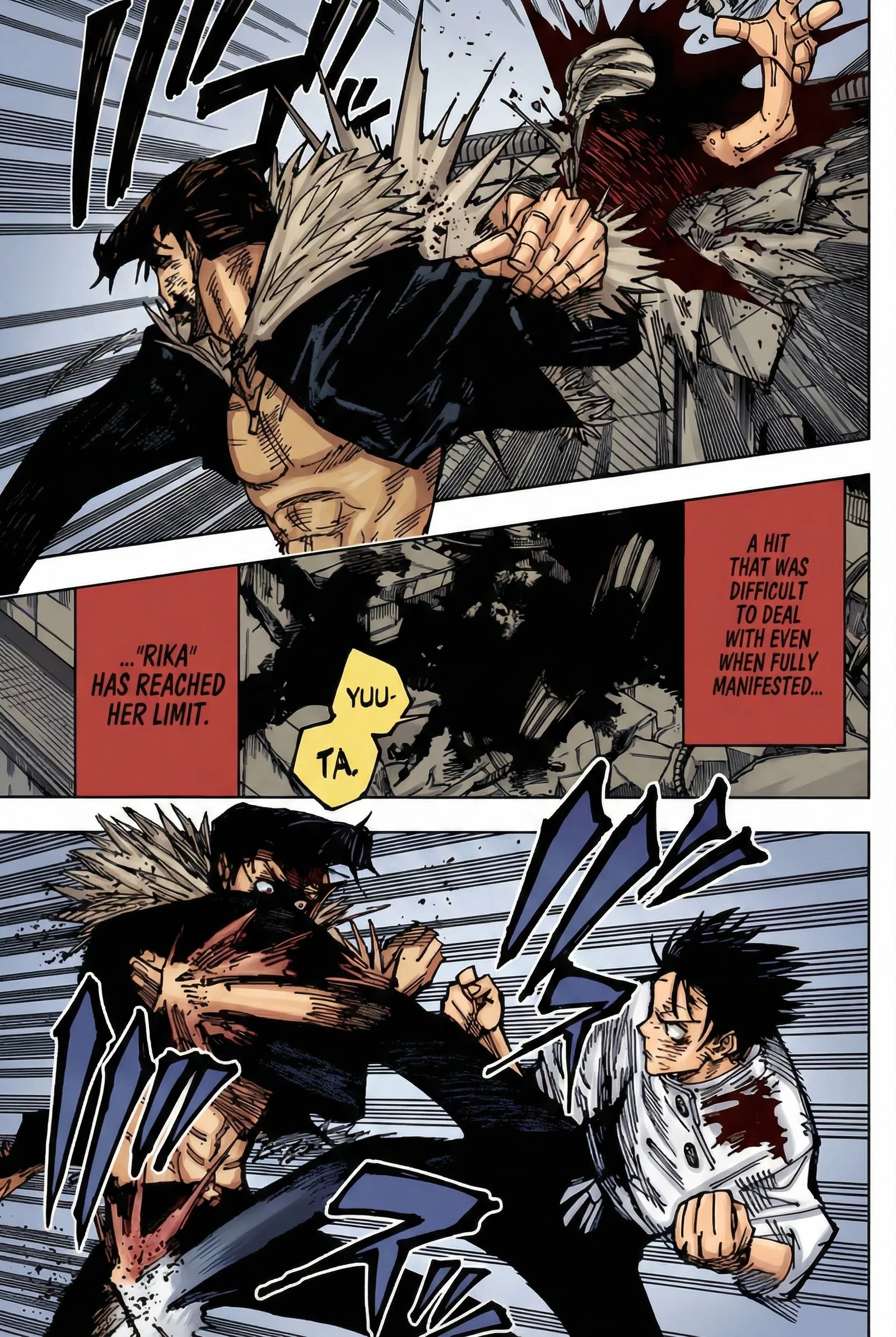 Jujutsu Kaisen Colored Manga JJK — Chapter 180 — Page 12