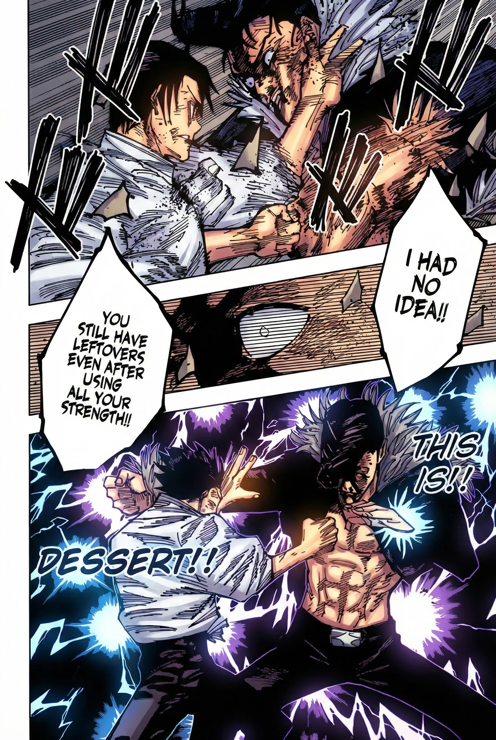 Jujutsu Kaisen Colored Manga JJK — Chapter 180 — Page 13