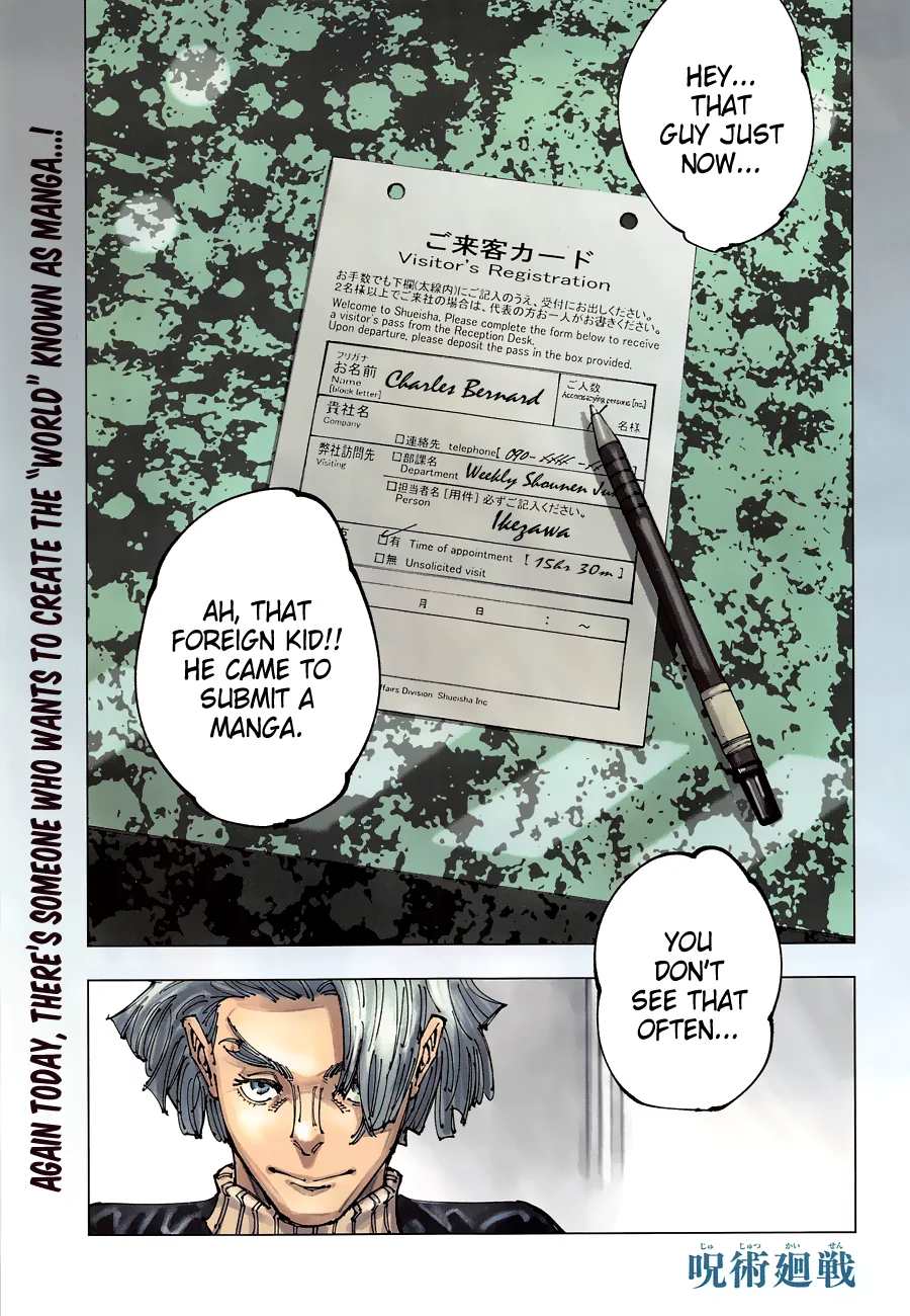 Jujutsu Kaisen Colored Manga JJK — Chapter 181 — Page 2