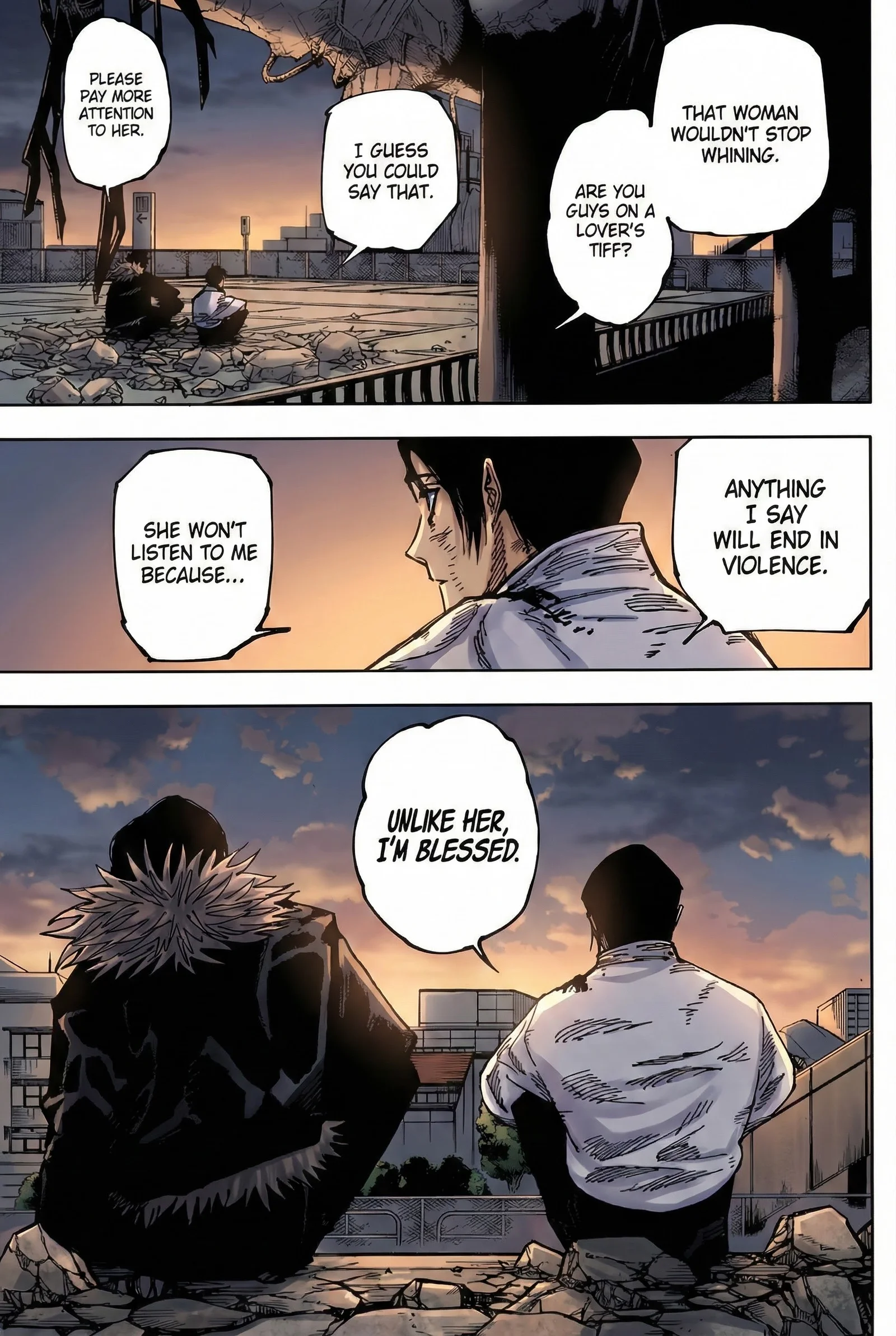 Jujutsu Kaisen Colored Manga JJK — Chapter 181 — Page 6