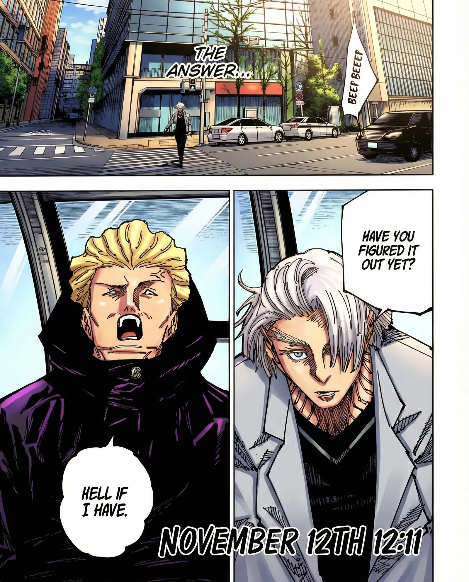 Jujutsu Kaisen Colored Manga JJK — Chapter 181 — Page 16