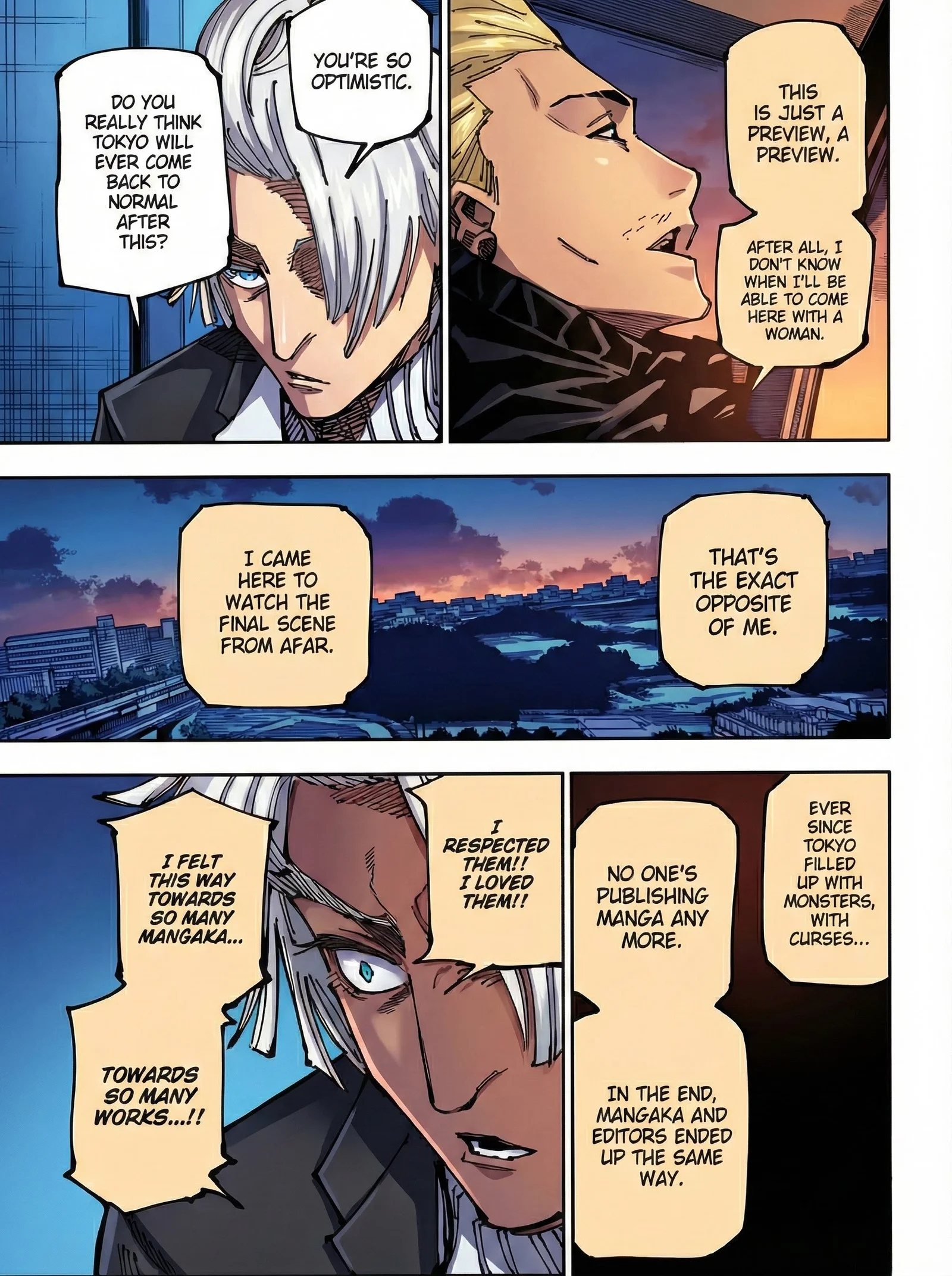 Jujutsu Kaisen Colored Manga JJK — Chapter 181 — Page 18