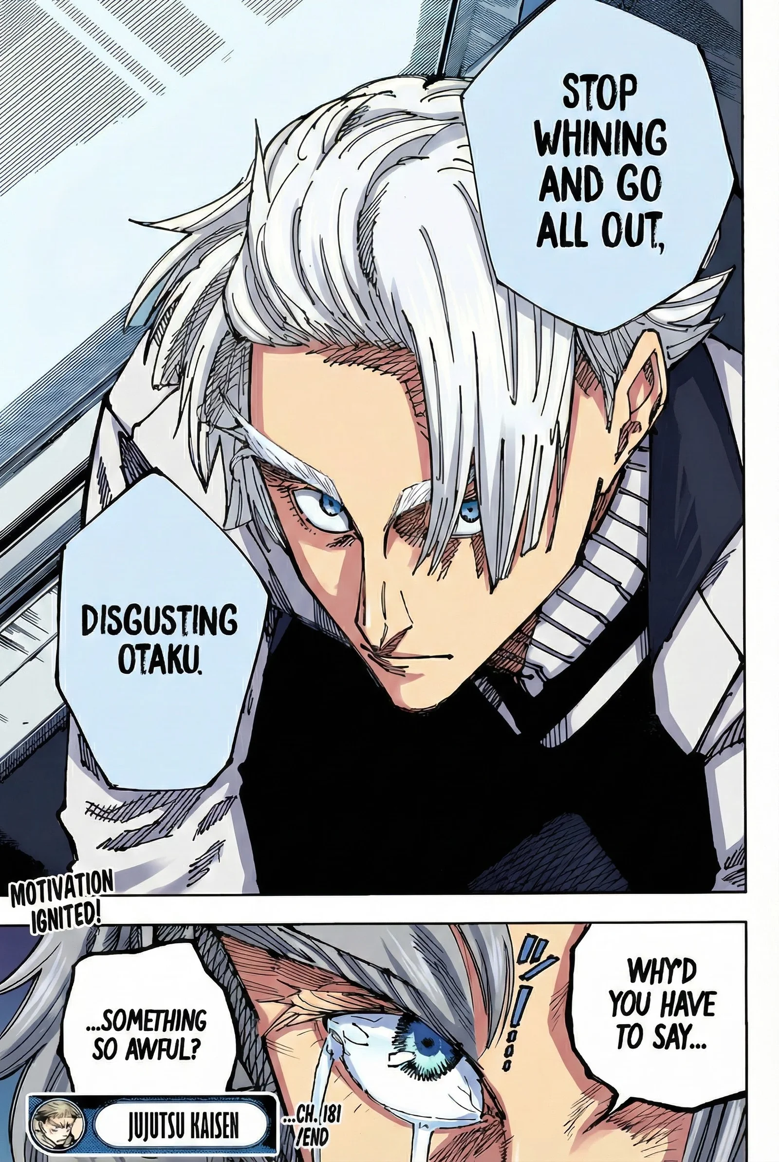 Jujutsu Kaisen Colored Manga JJK — Chapter 181 — Page 22