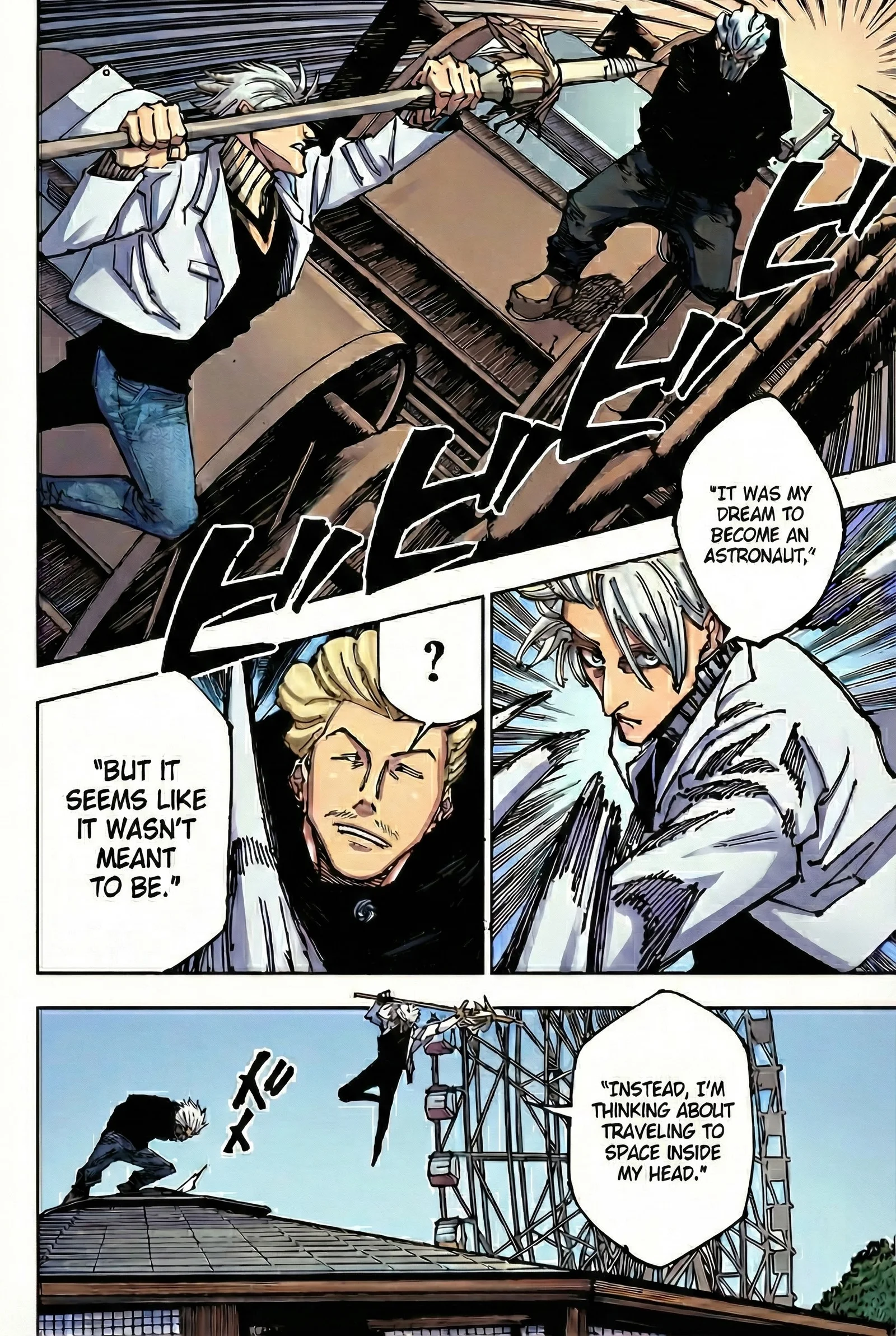 Jujutsu Kaisen Colored Manga JJK — Chapter 182 — Page 2