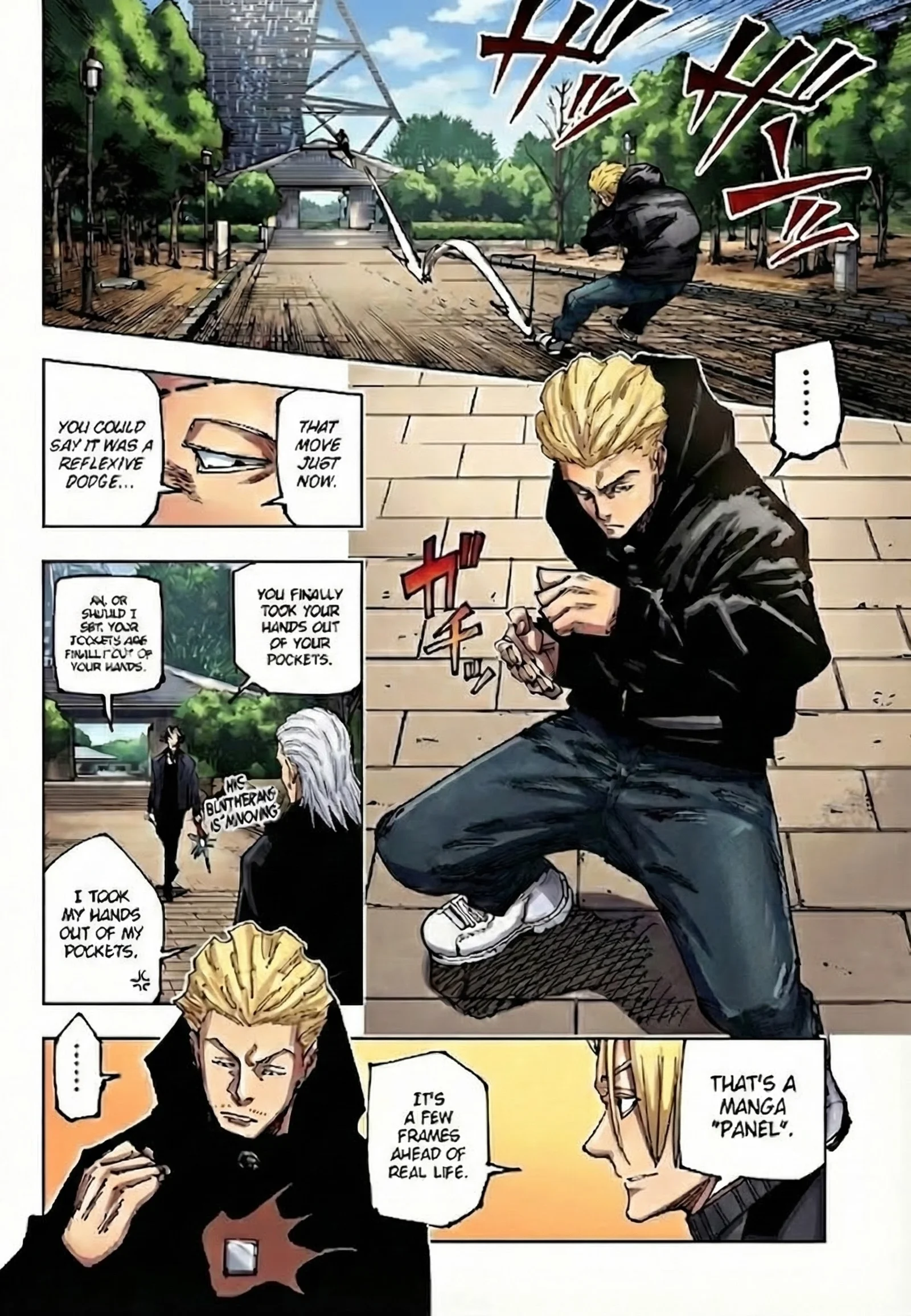 Jujutsu Kaisen Colored Manga JJK — Chapter 182 — Page 8