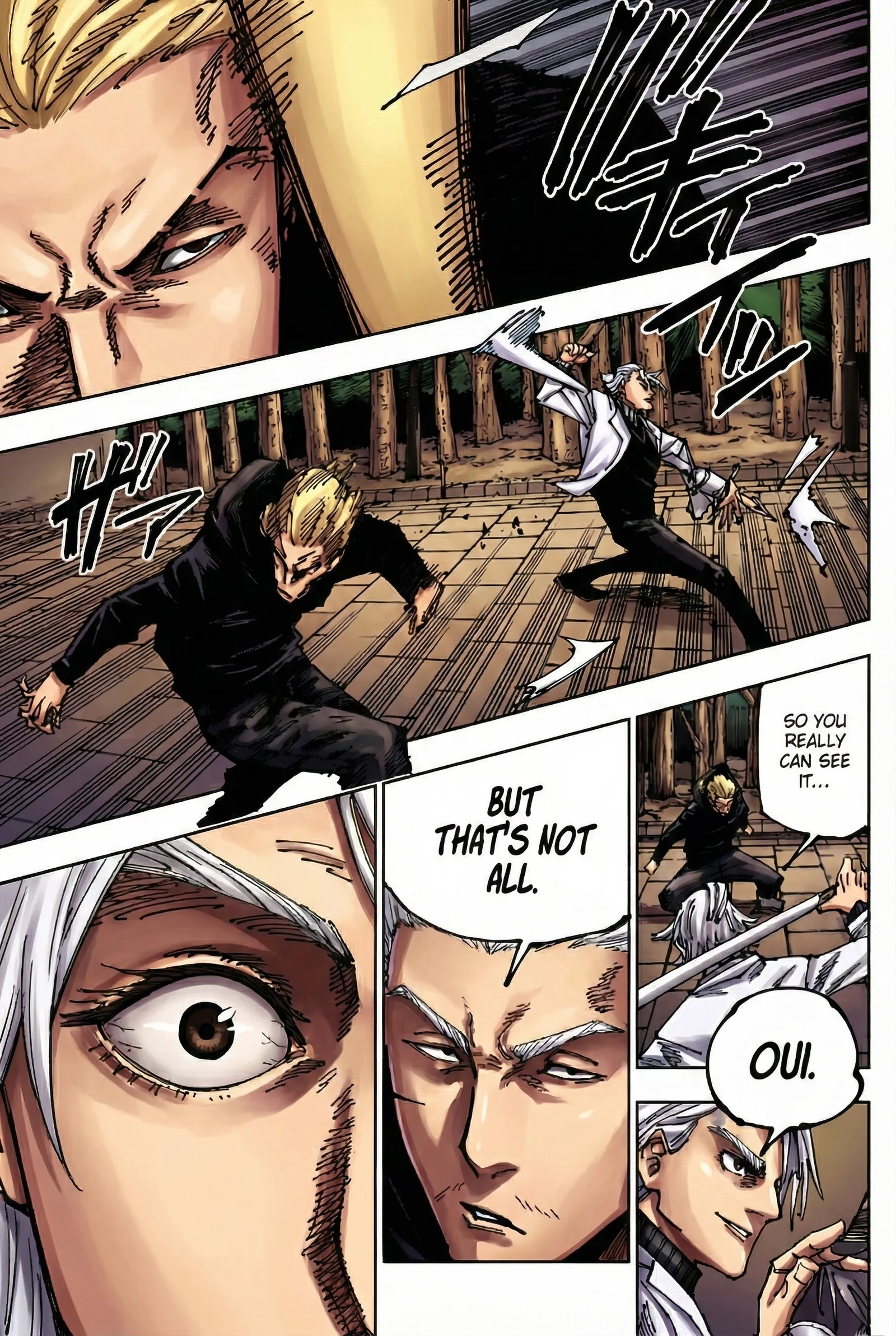 Jujutsu Kaisen Colored Manga JJK — Chapter 182 — Page 11