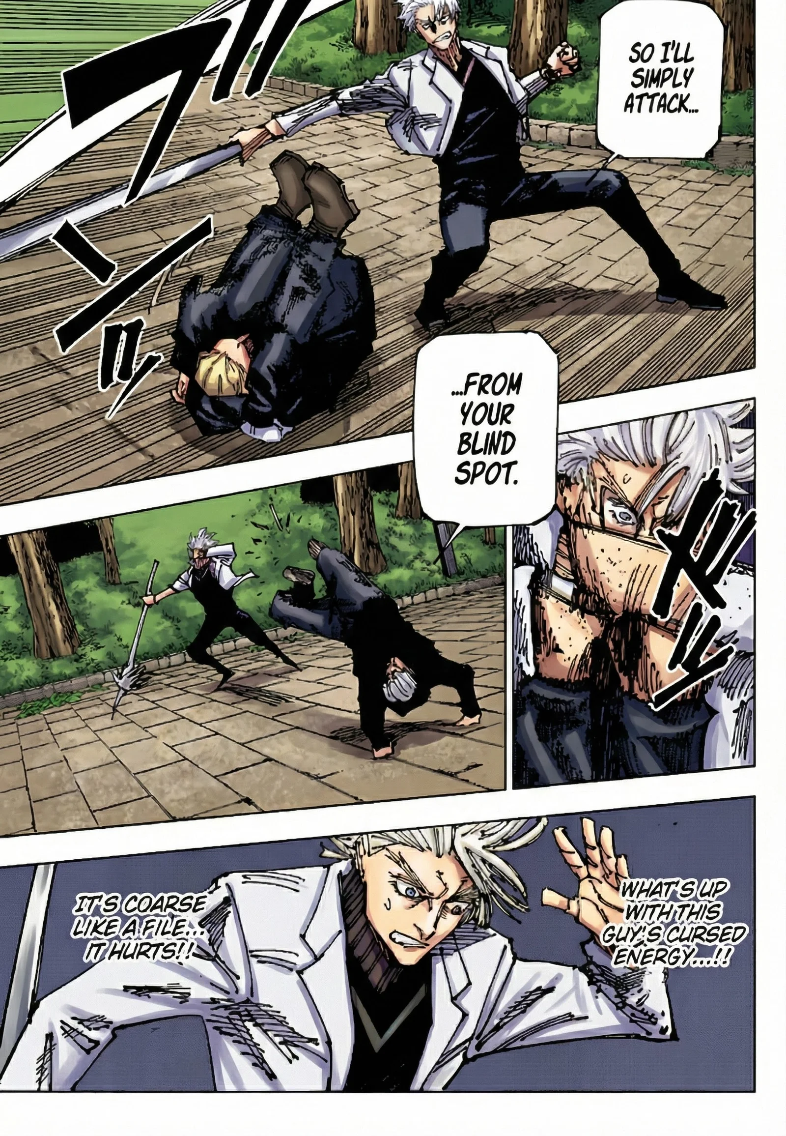 Jujutsu Kaisen Colored Manga JJK — Chapter 182 — Page 13
