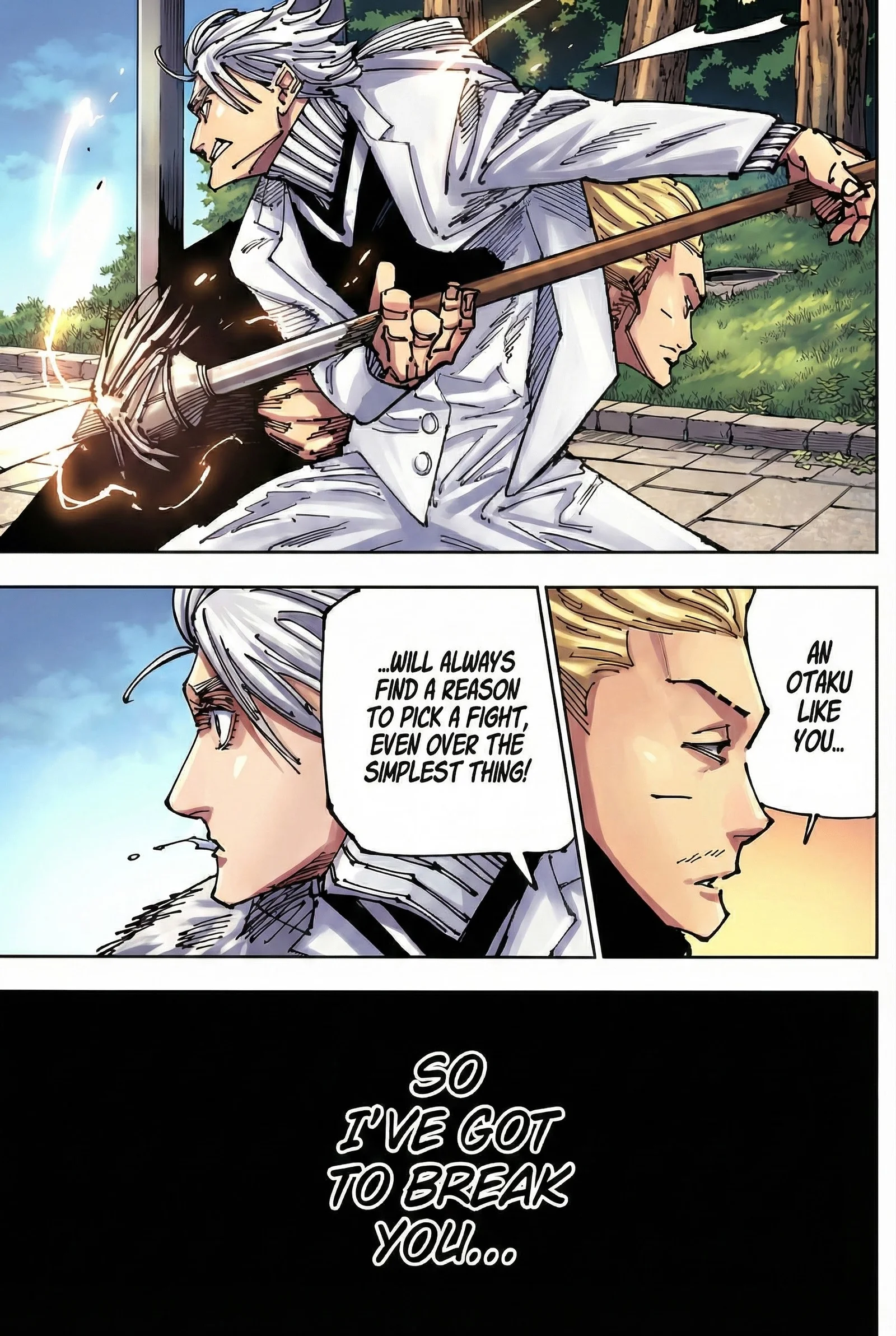 Jujutsu Kaisen Colored Manga JJK — Chapter 182 — Page 15