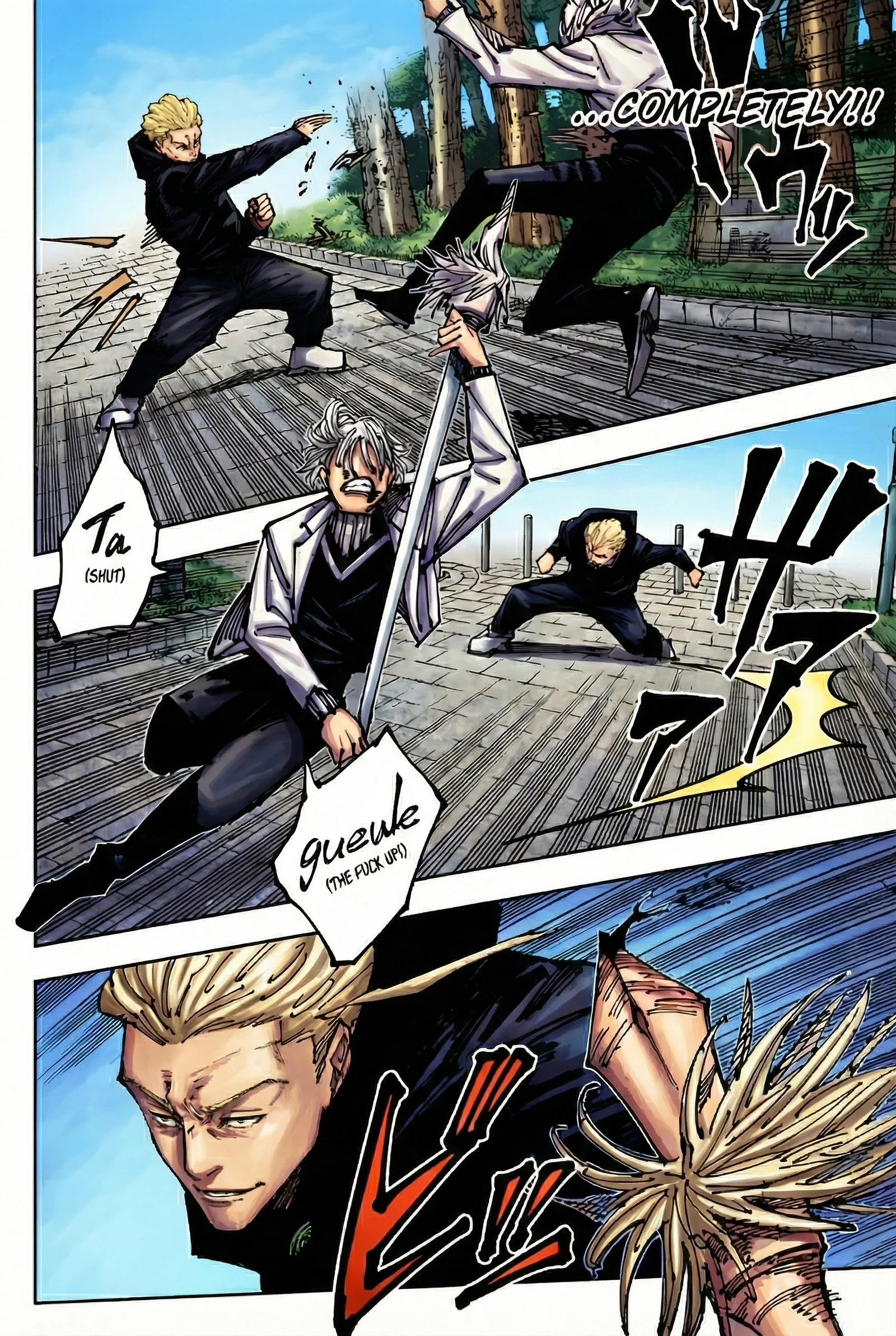 Jujutsu Kaisen Colored Manga JJK — Chapter 182 — Page 16