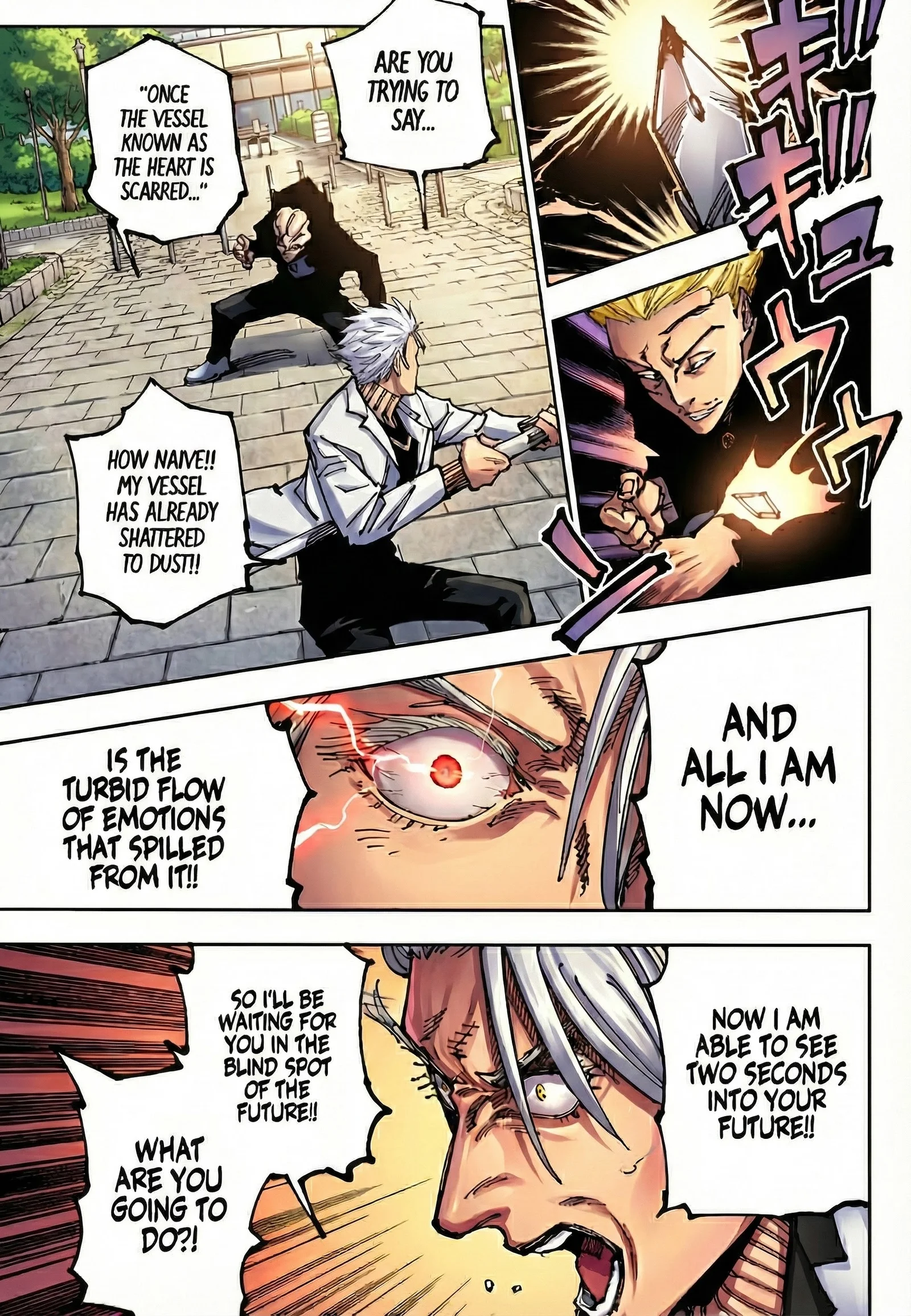 Jujutsu Kaisen Colored Manga JJK — Chapter 182 — Page 17