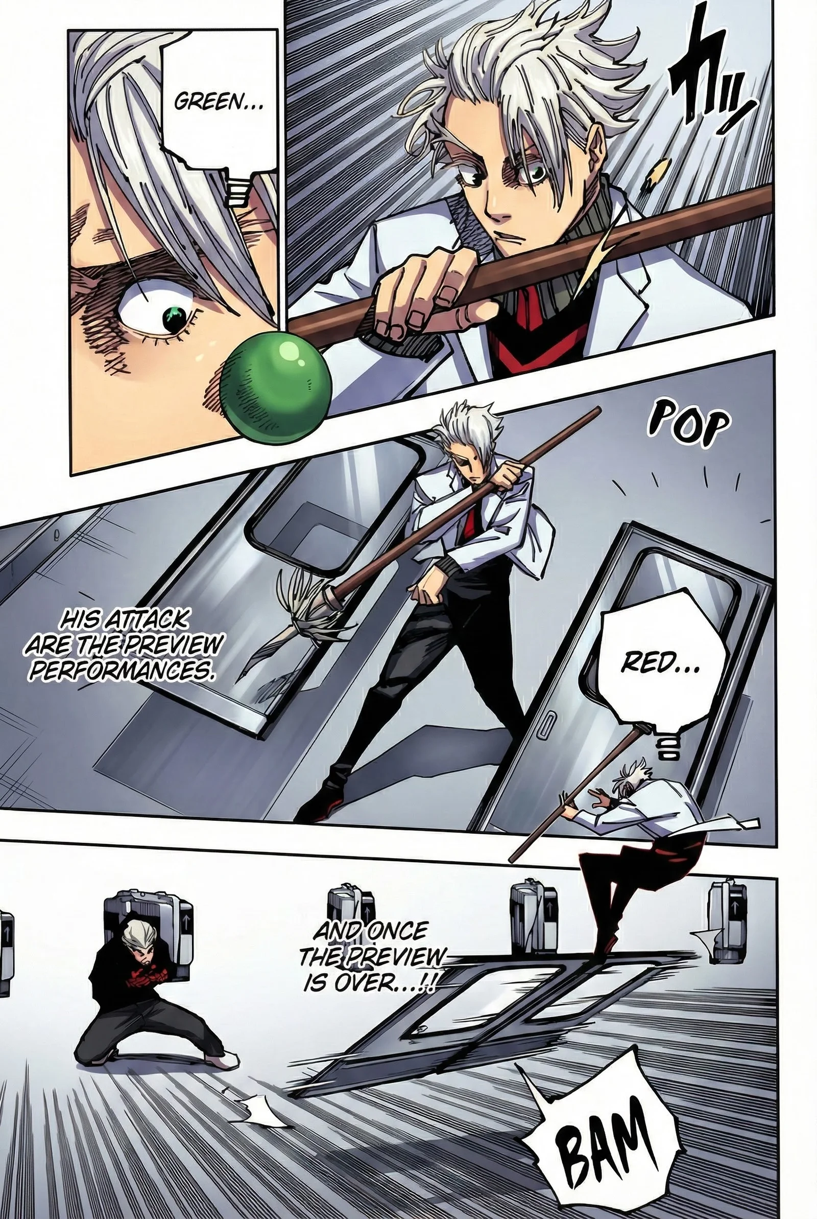 Jujutsu Kaisen Colored Manga JJK — Chapter 183 — Page 4