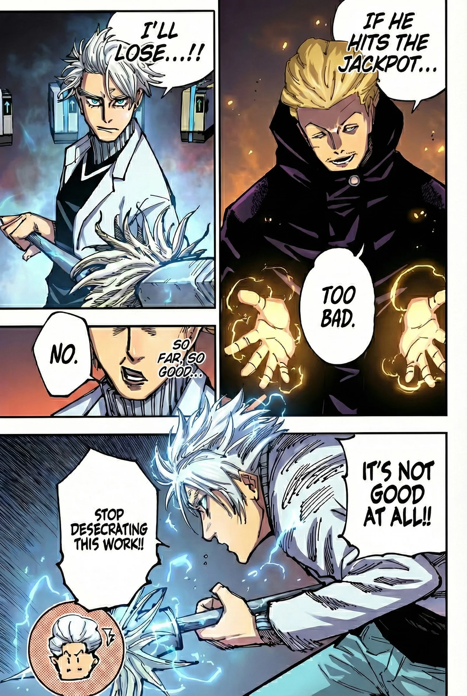 Jujutsu Kaisen Colored Manga JJK — Chapter 183 — Page 8