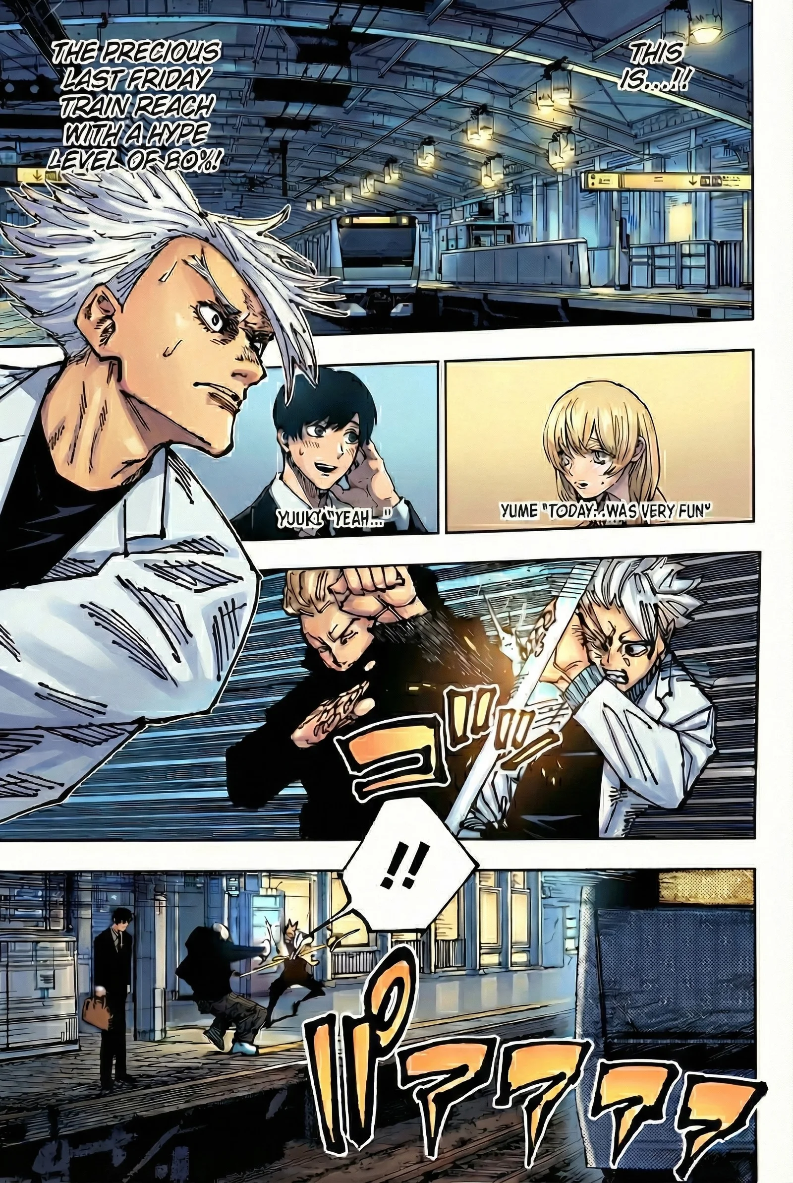 Jujutsu Kaisen Colored Manga JJK — Chapter 183 — Page 12