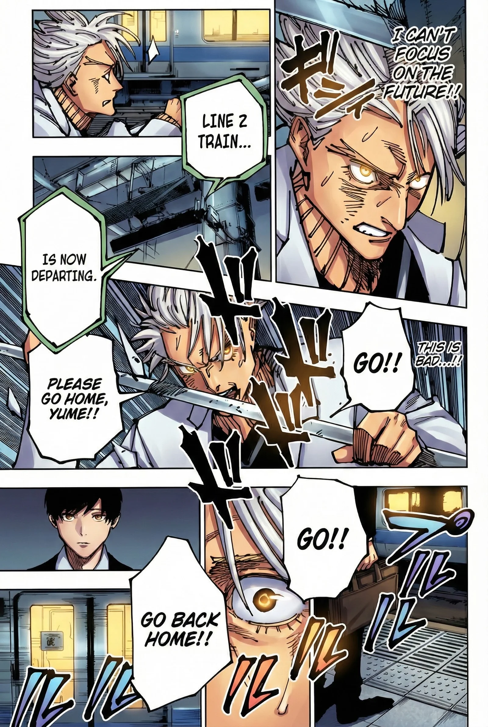 Jujutsu Kaisen Colored Manga JJK — Chapter 183 — Page 14