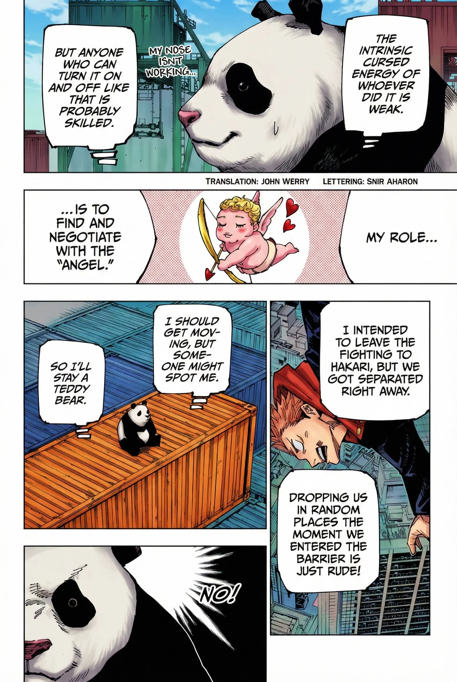 Jujutsu Kaisen Colored Manga JJK — Chapter 184 — Page 2