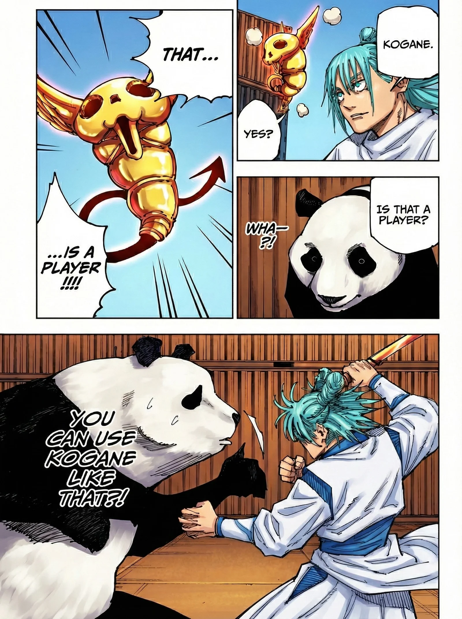 Jujutsu Kaisen Colored Manga JJK — Chapter 184 — Page 5
