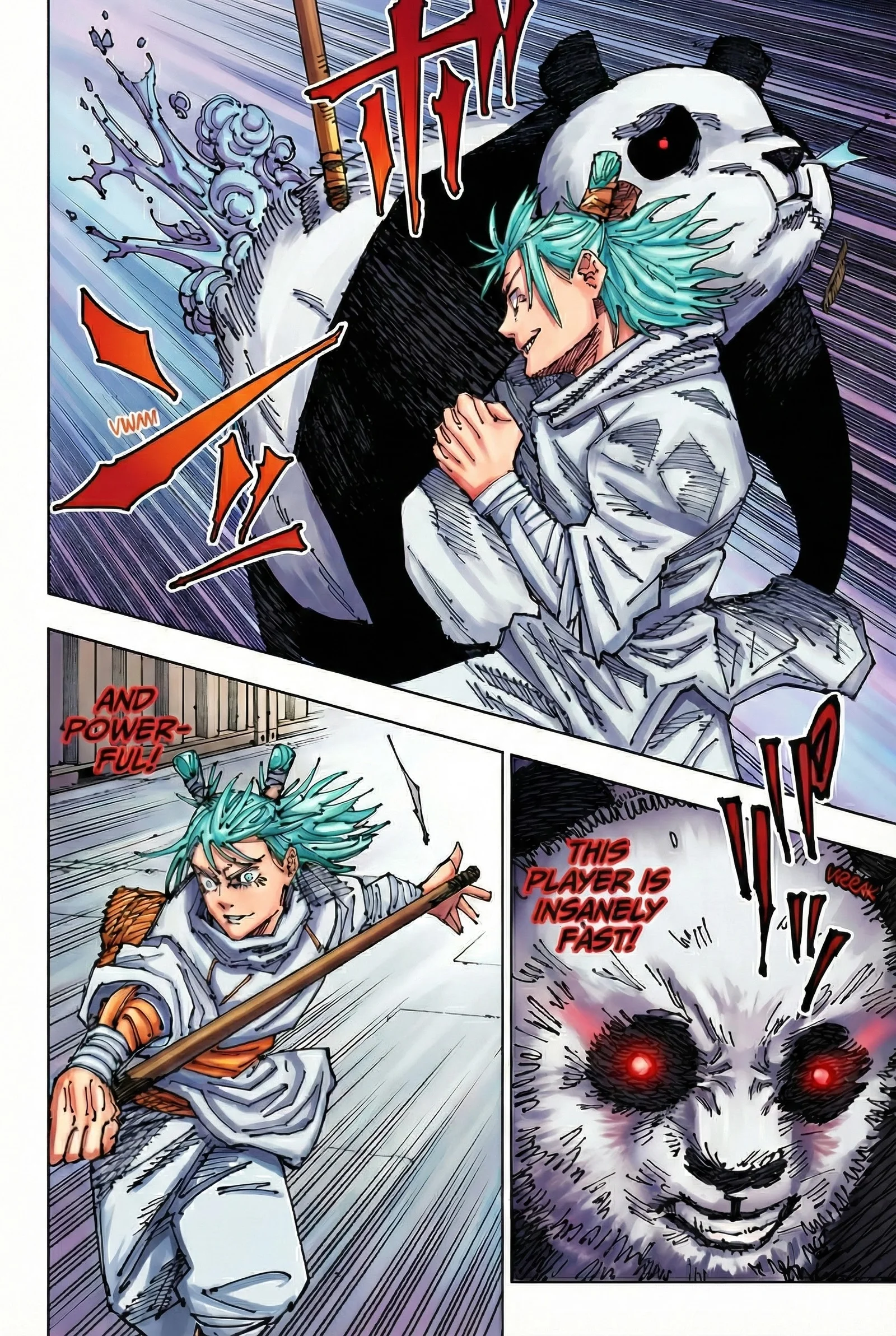 Jujutsu Kaisen Colored Manga JJK — Chapter 184 — Page 6