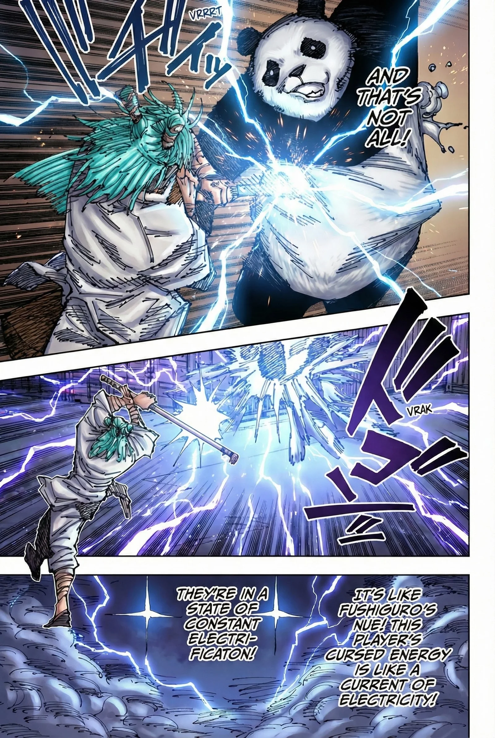 Jujutsu Kaisen Colored Manga JJK — Chapter 184 — Page 7