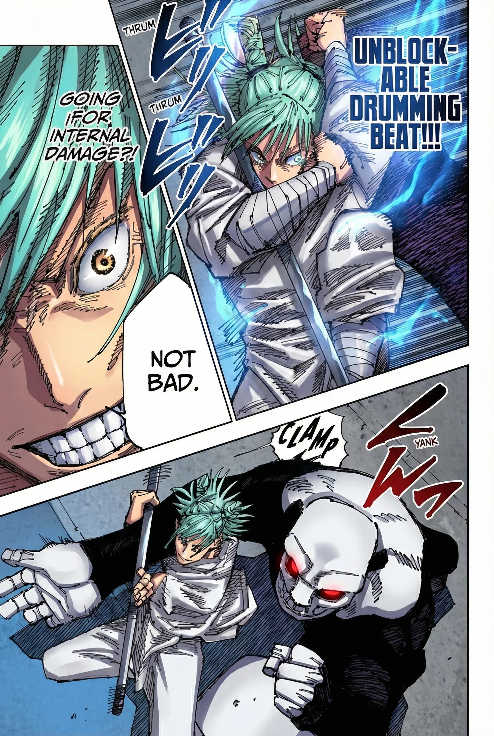 Jujutsu Kaisen Colored Manga JJK — Chapter 184 — Page 9