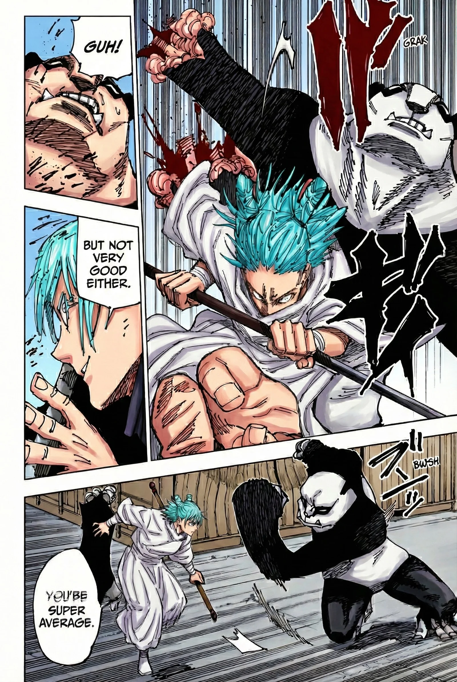 Jujutsu Kaisen Colored Manga JJK — Chapter 184 — Page 10
