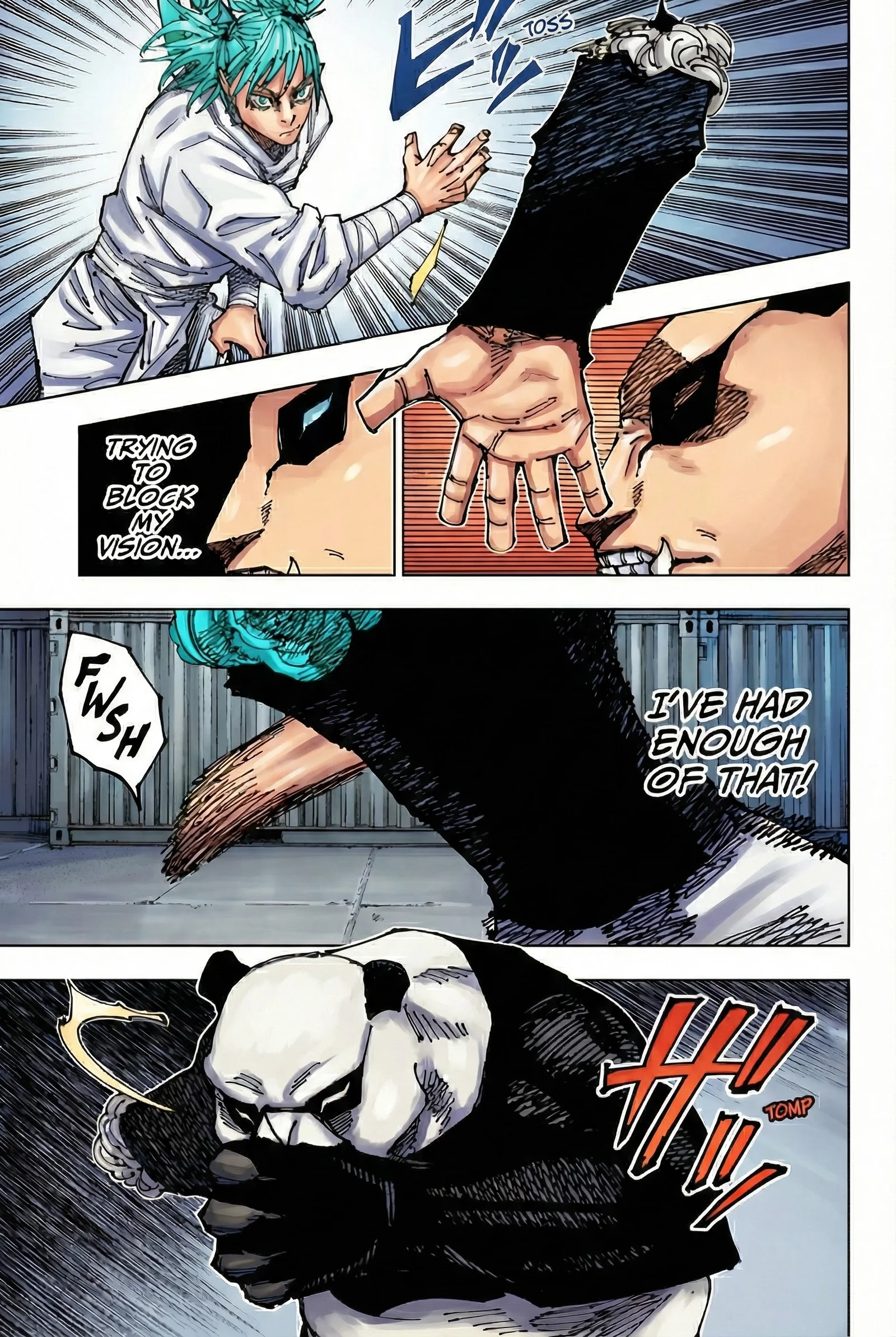 Jujutsu Kaisen Colored Manga JJK — Chapter 184 — Page 11