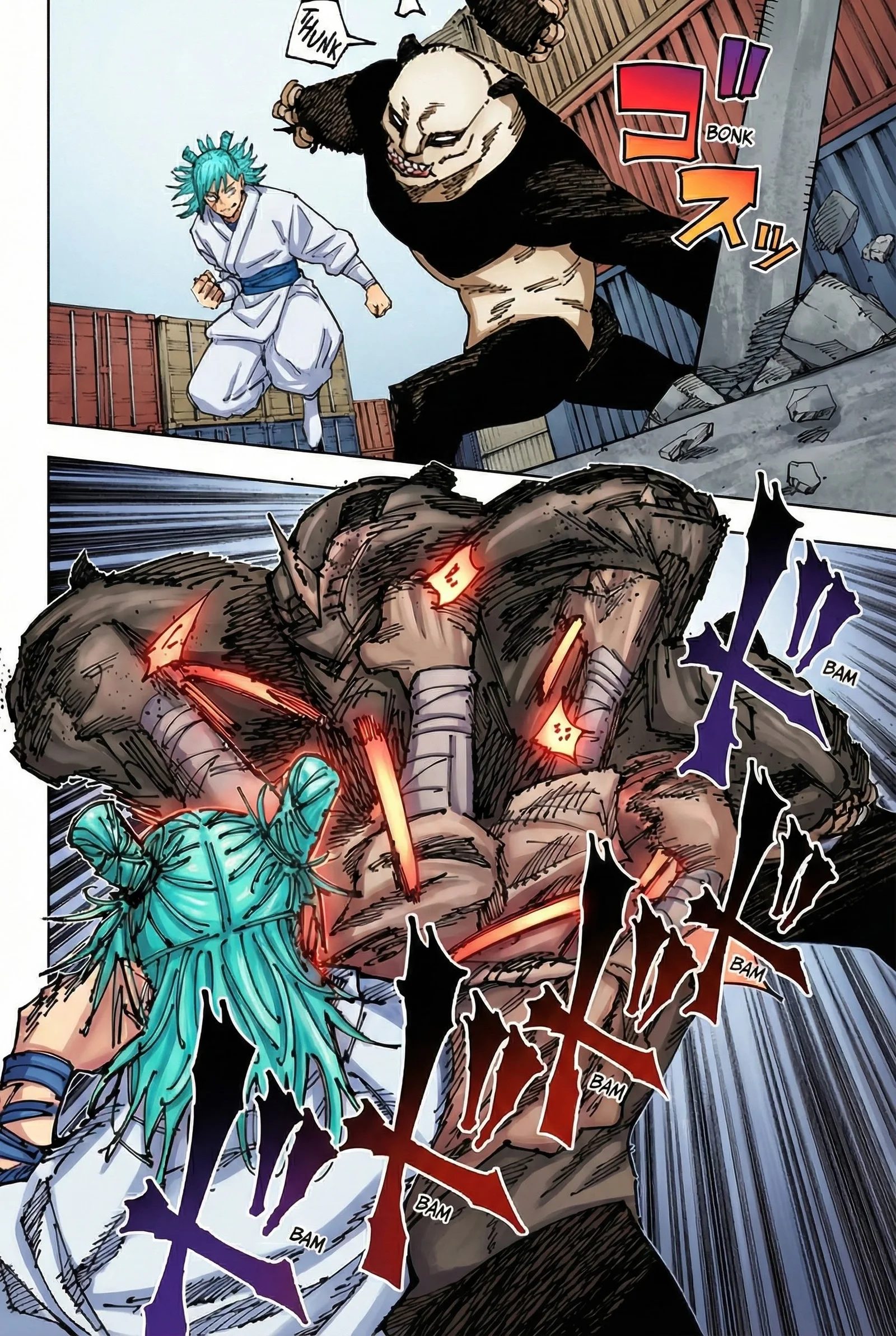 Jujutsu Kaisen Colored Manga JJK — Chapter 184 — Page 12