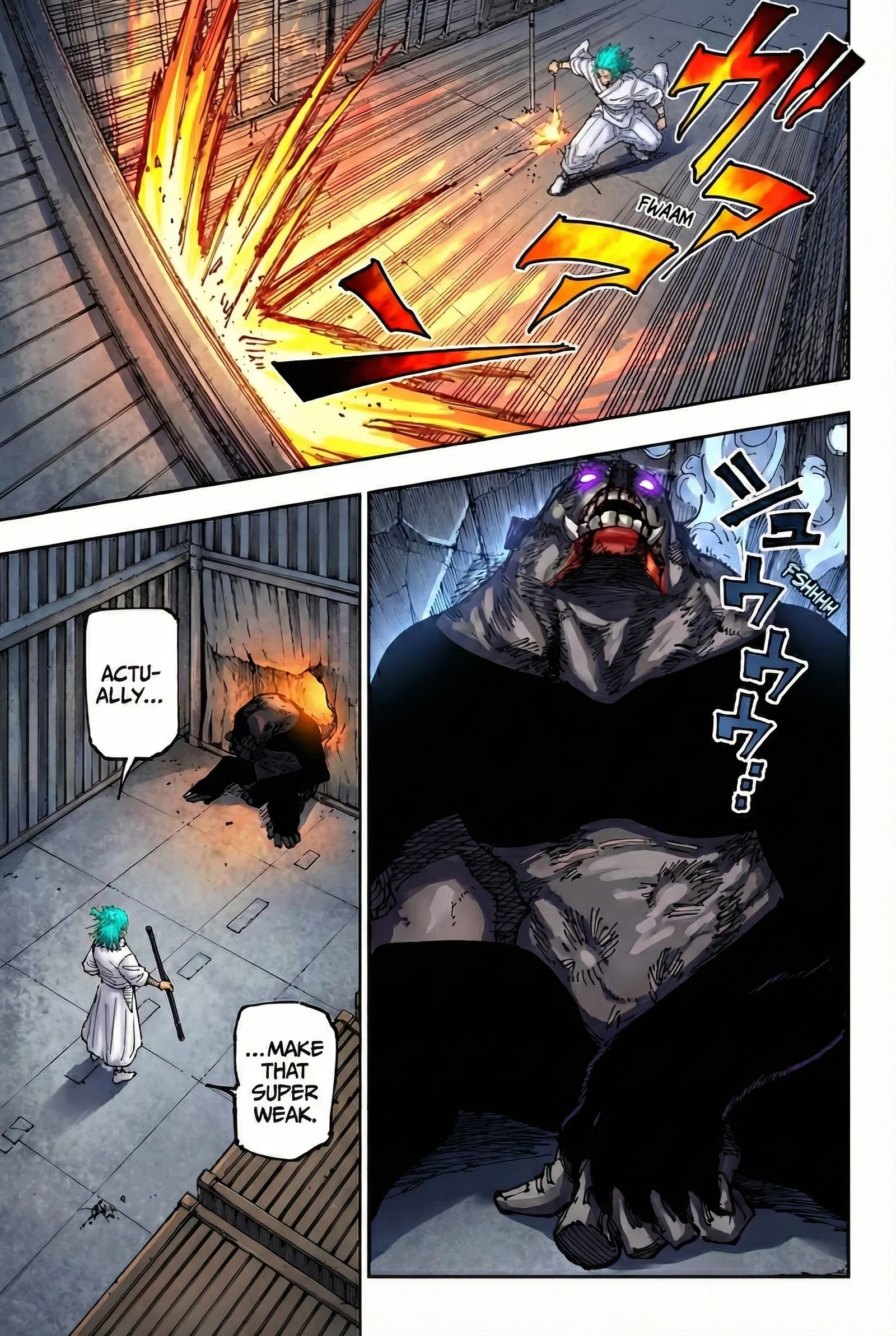 Jujutsu Kaisen Colored Manga JJK — Chapter 184 — Page 13