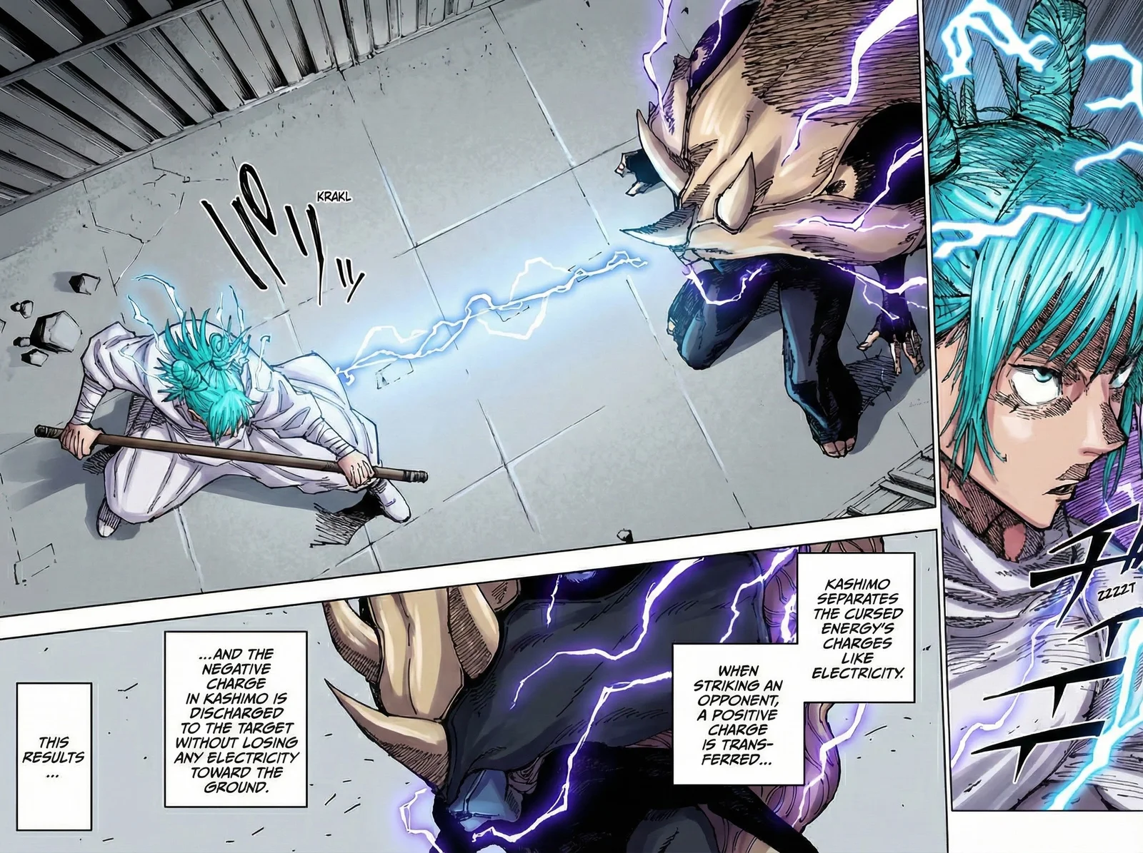 Jujutsu Kaisen Colored Manga JJK — Chapter 184 — Page 16