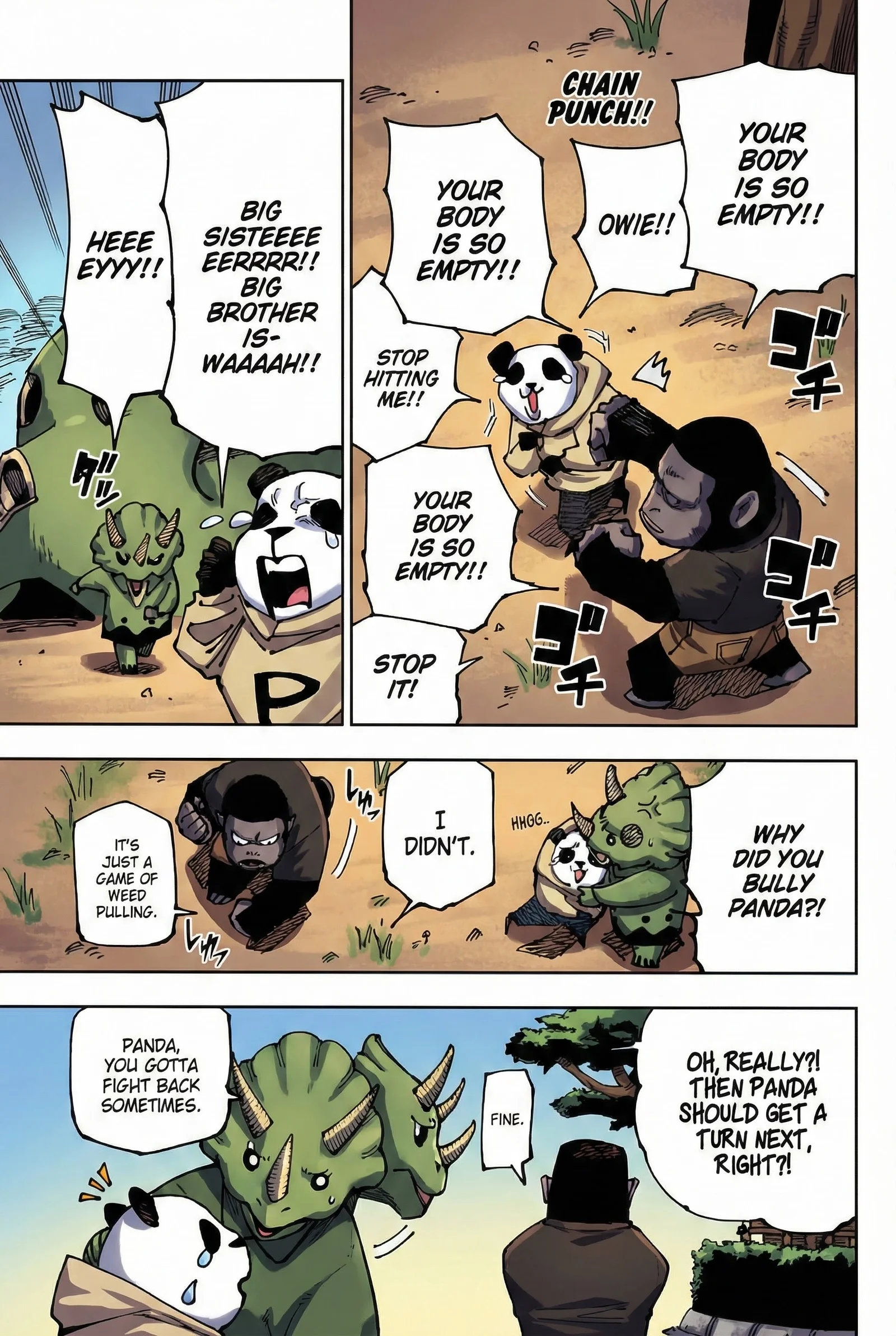 Jujutsu Kaisen Colored Manga JJK — Chapter 185 — Page 1