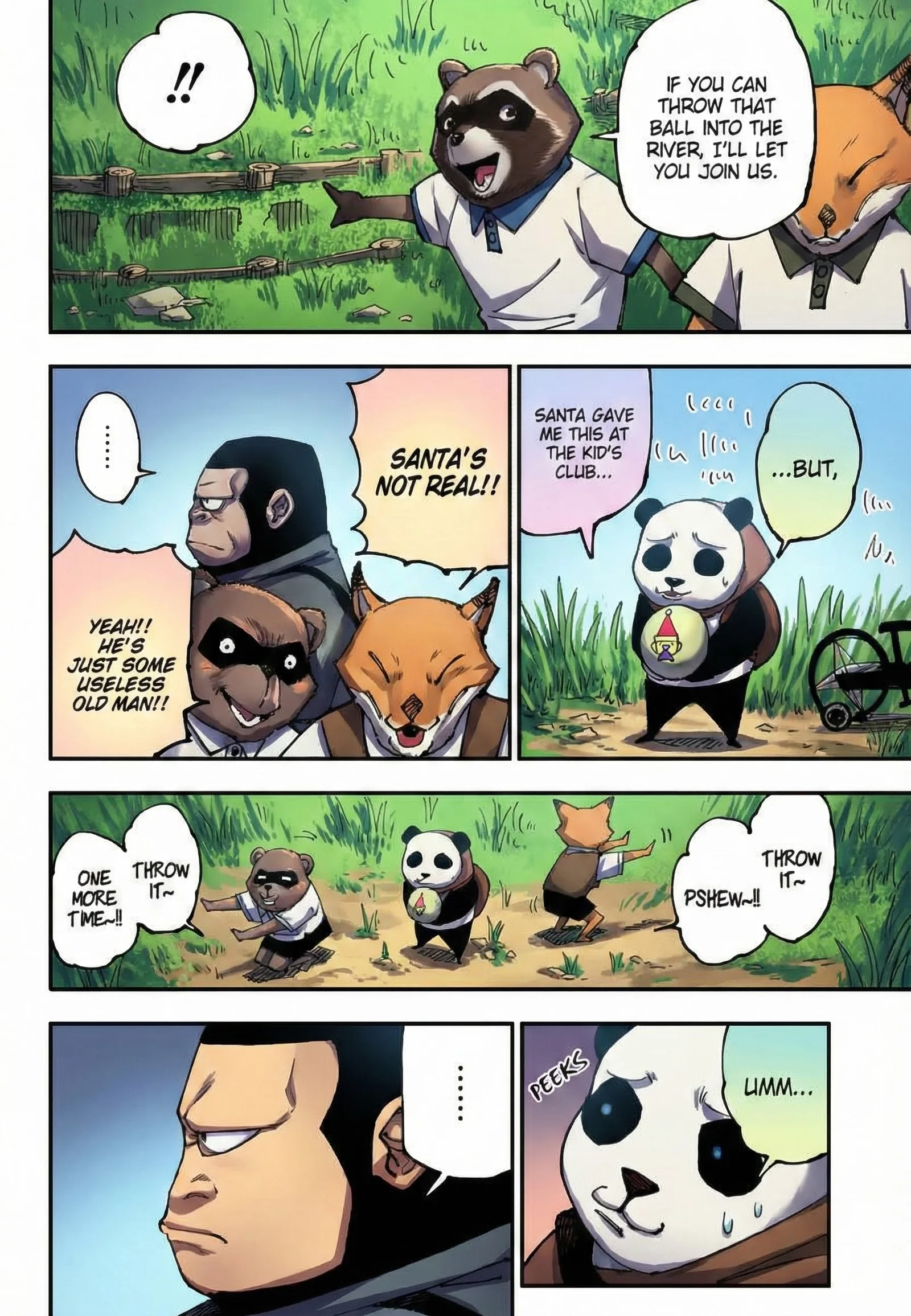 Jujutsu Kaisen Colored Manga JJK — Chapter 185 — Page 4