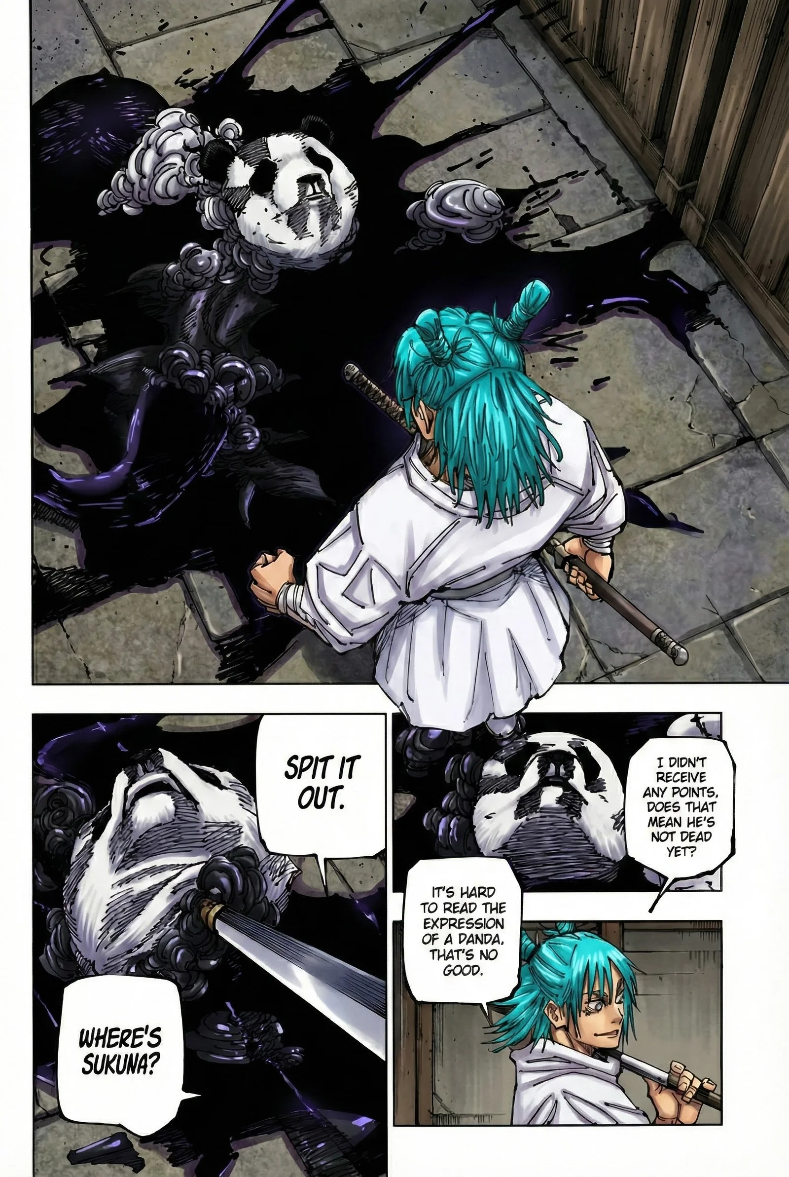Jujutsu Kaisen Colored Manga JJK — Chapter 185 — Page 15