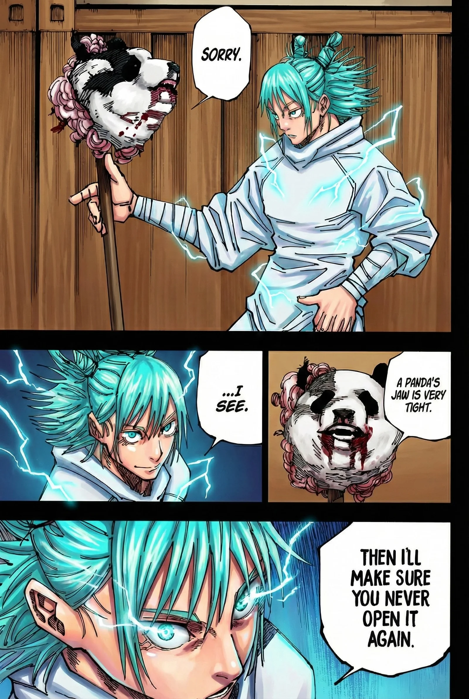 Jujutsu Kaisen Colored Manga JJK — Chapter 185 — Page 16