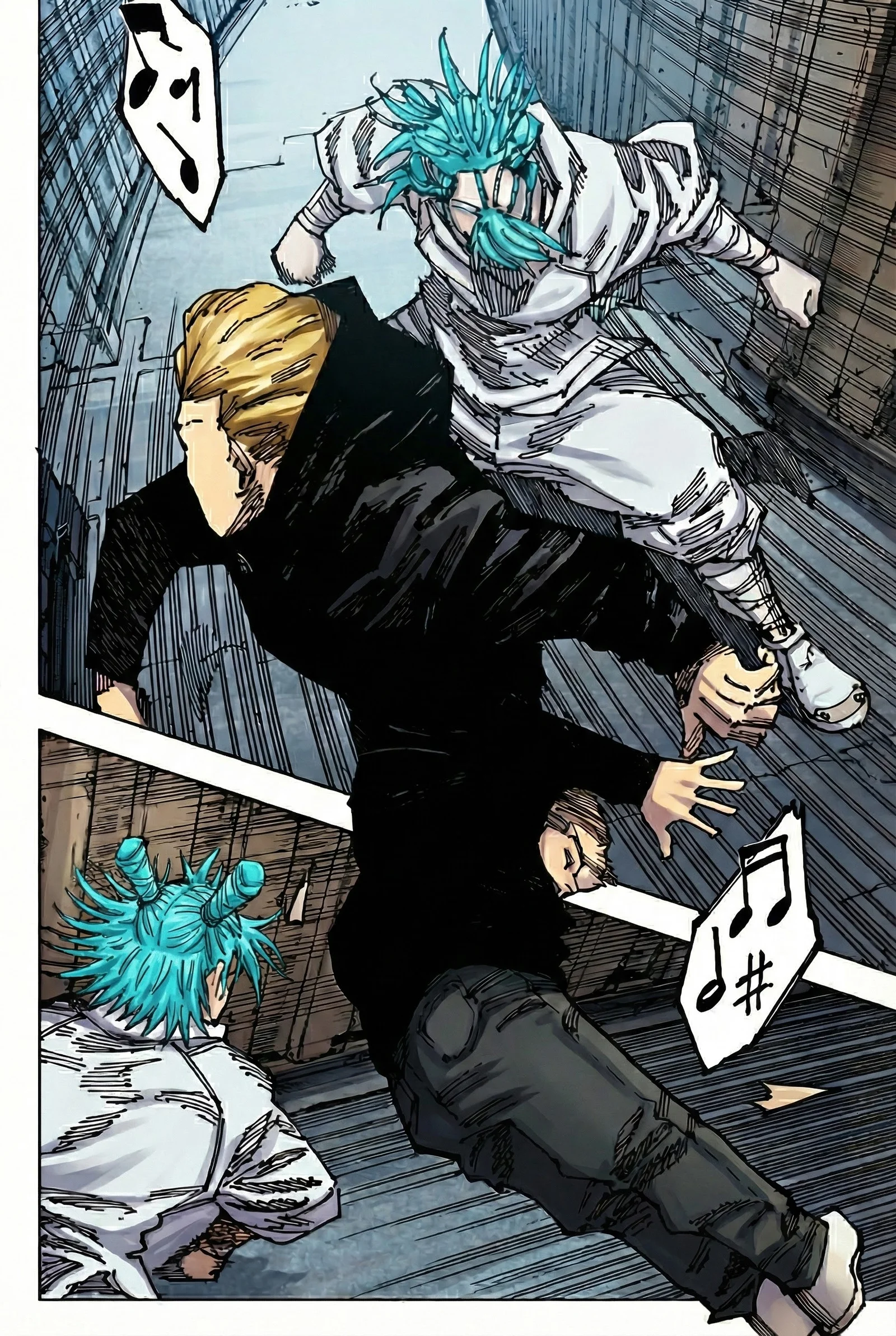 Jujutsu Kaisen Colored Manga JJK — Chapter 186 — Page 3