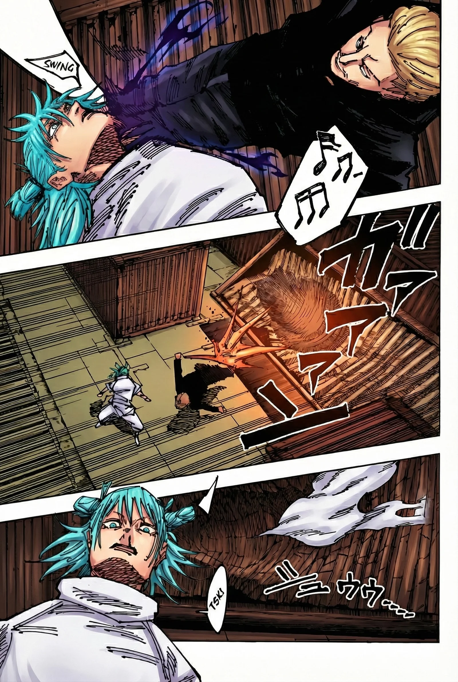Jujutsu Kaisen Colored Manga JJK — Chapter 186 — Page 4