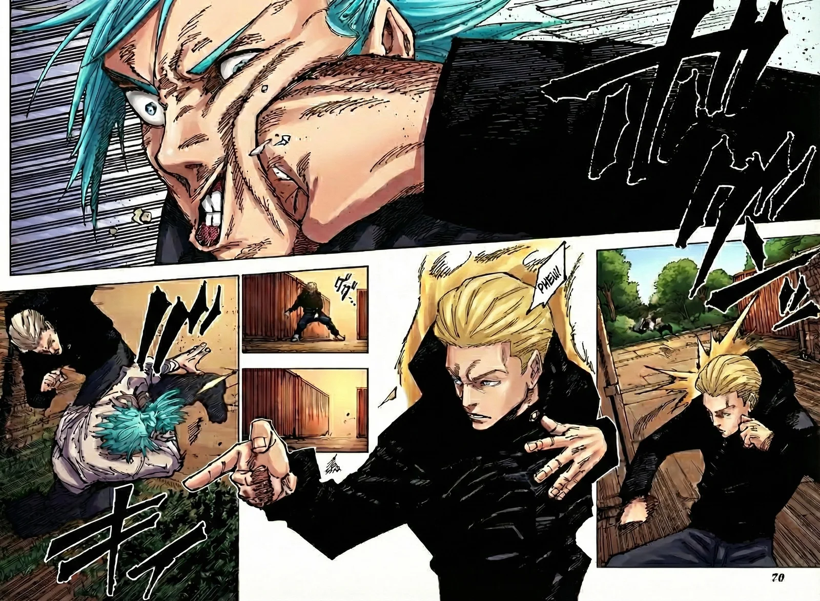 Jujutsu Kaisen Colored Manga JJK — Chapter 186 — Page 9