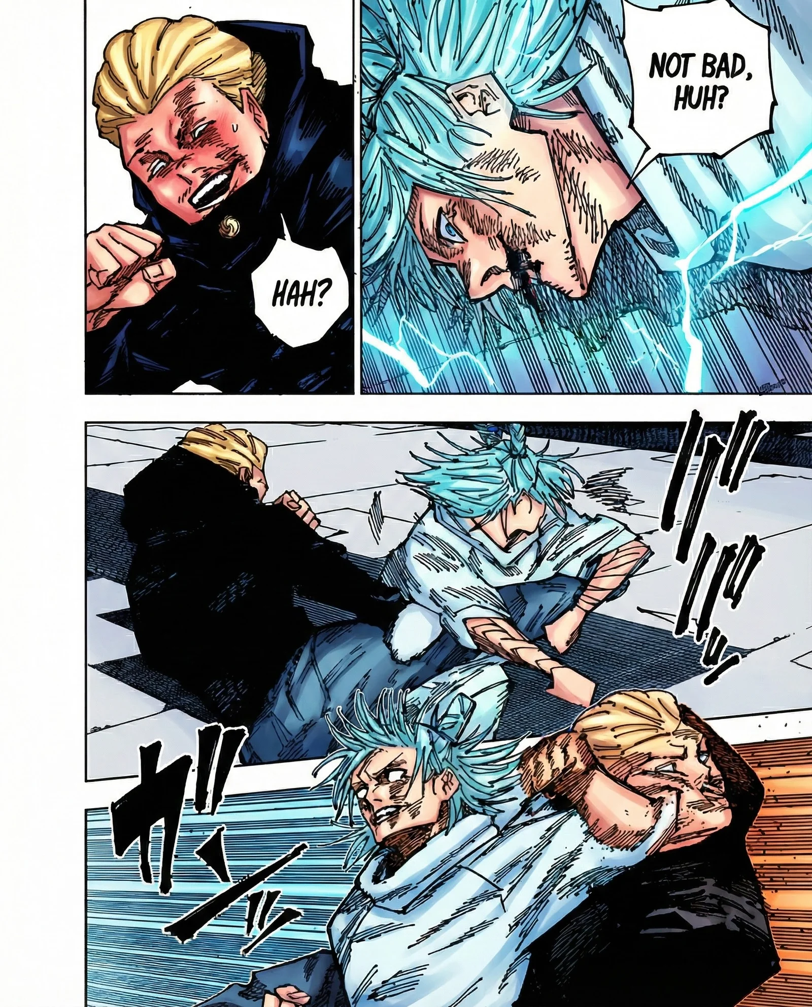 Jujutsu Kaisen Colored Manga JJK — Chapter 186 — Page 10