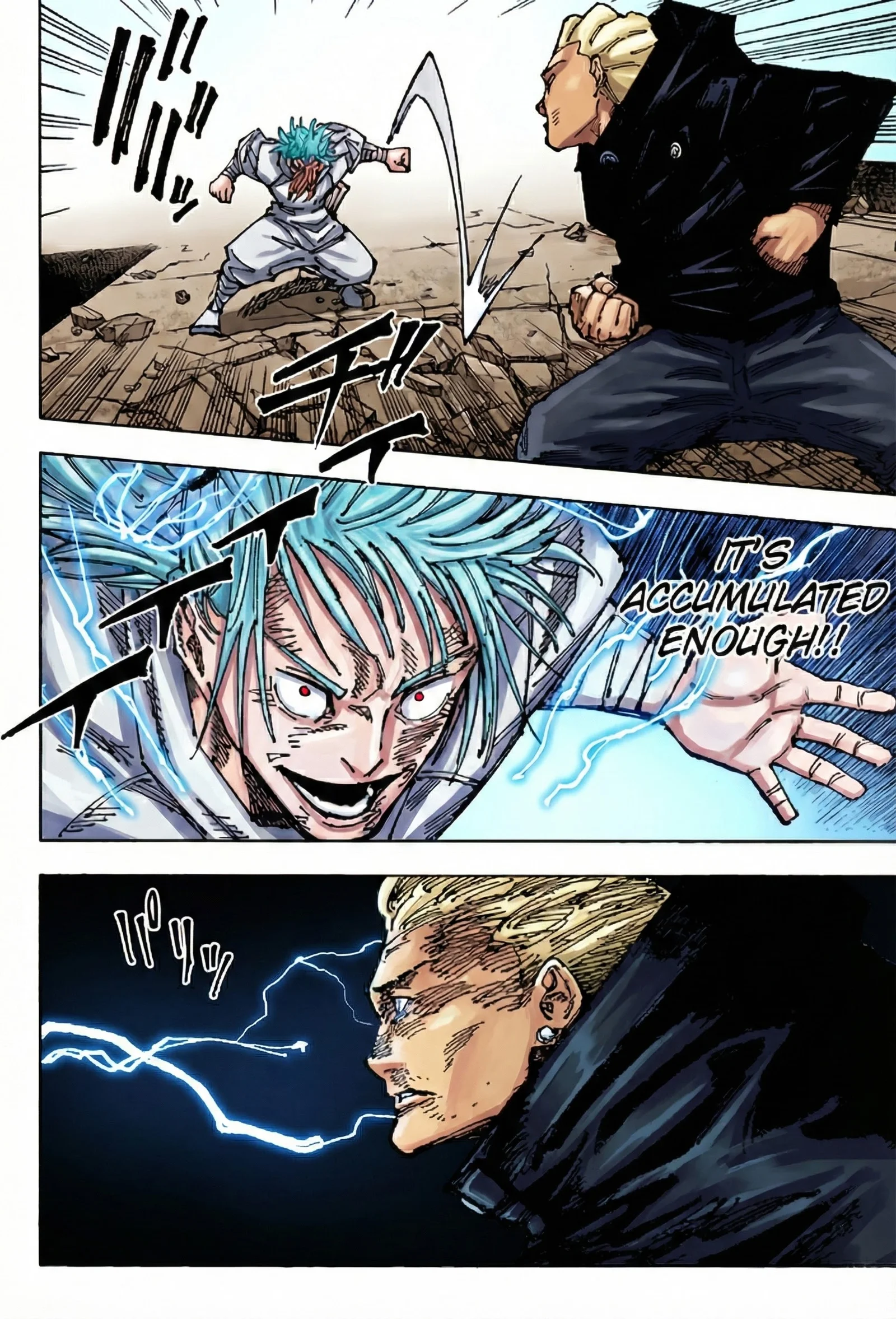 Jujutsu Kaisen Colored Manga JJK — Chapter 186 — Page 12