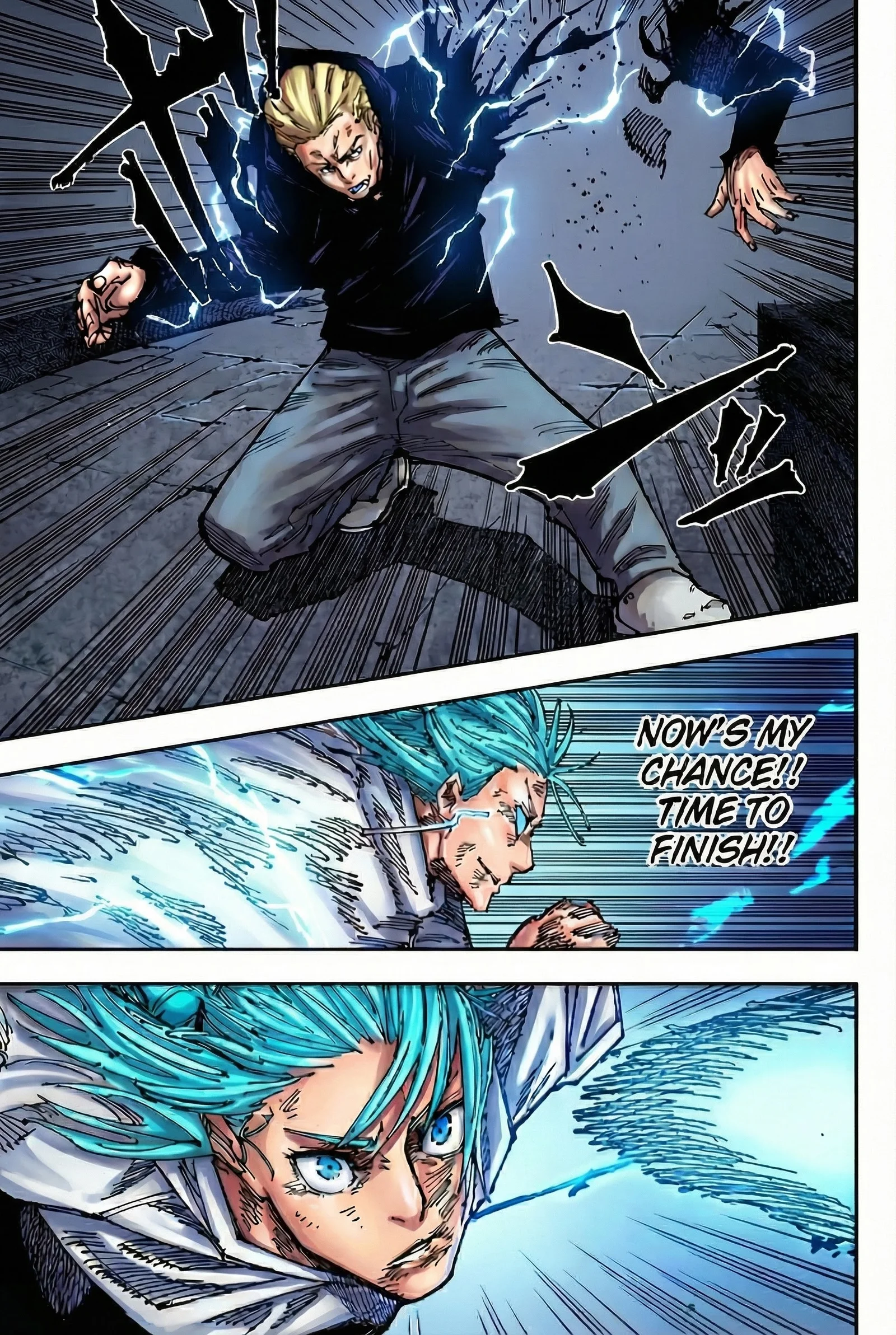 Jujutsu Kaisen Colored Manga JJK — Chapter 186 — Page 13